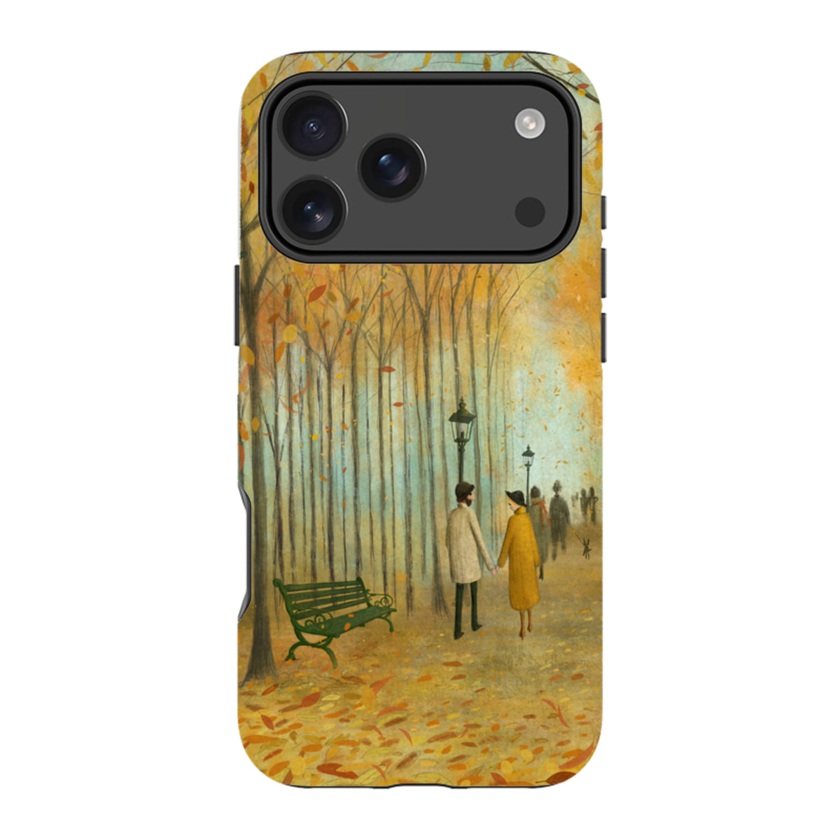 iPhone MagSafe Tough Case - Autumn Walk By Maja Lindberg