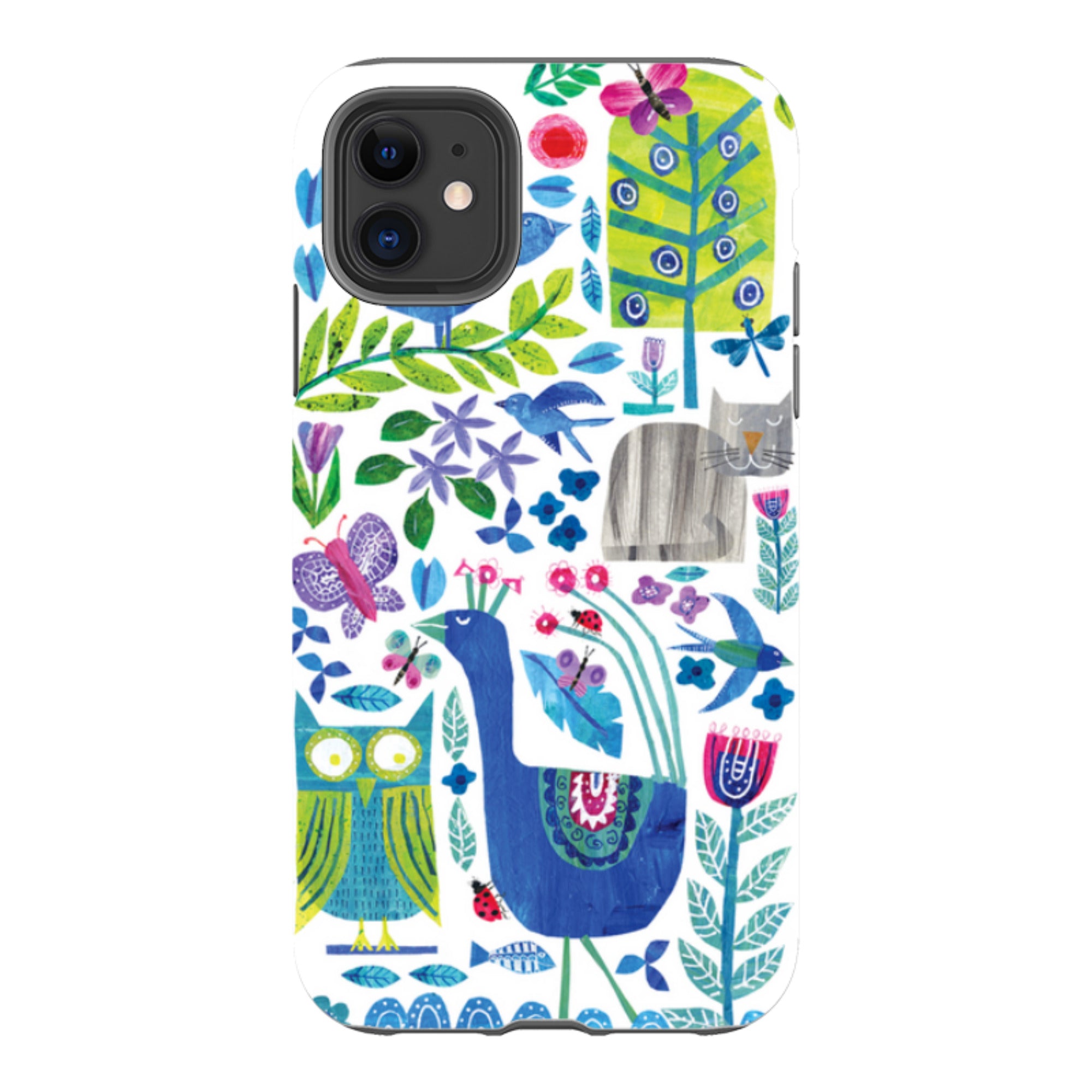 iPhone Tough Case - Back Garden By Tracey English