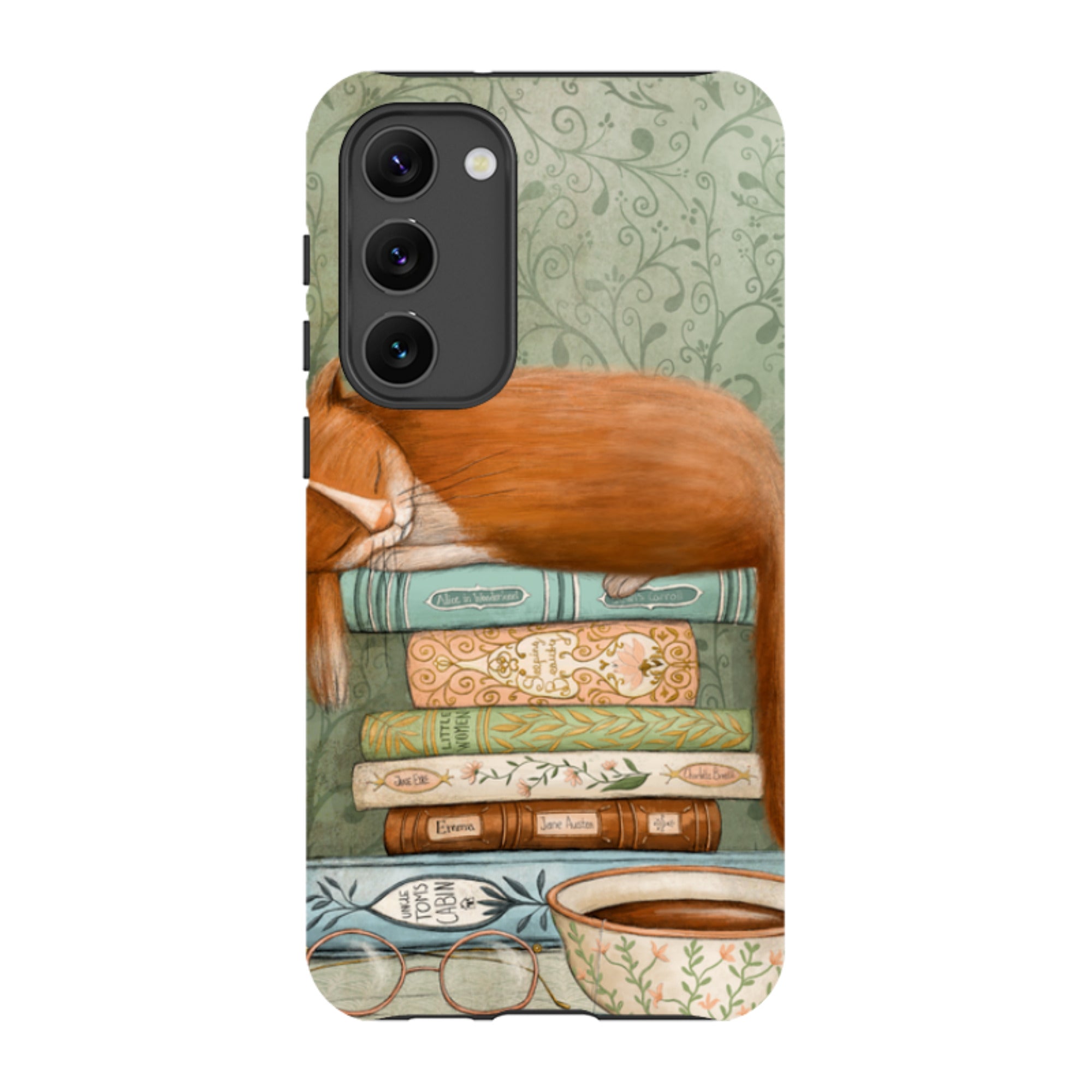 Samsung Tough Case - Cats and Books By Maja Lindberg