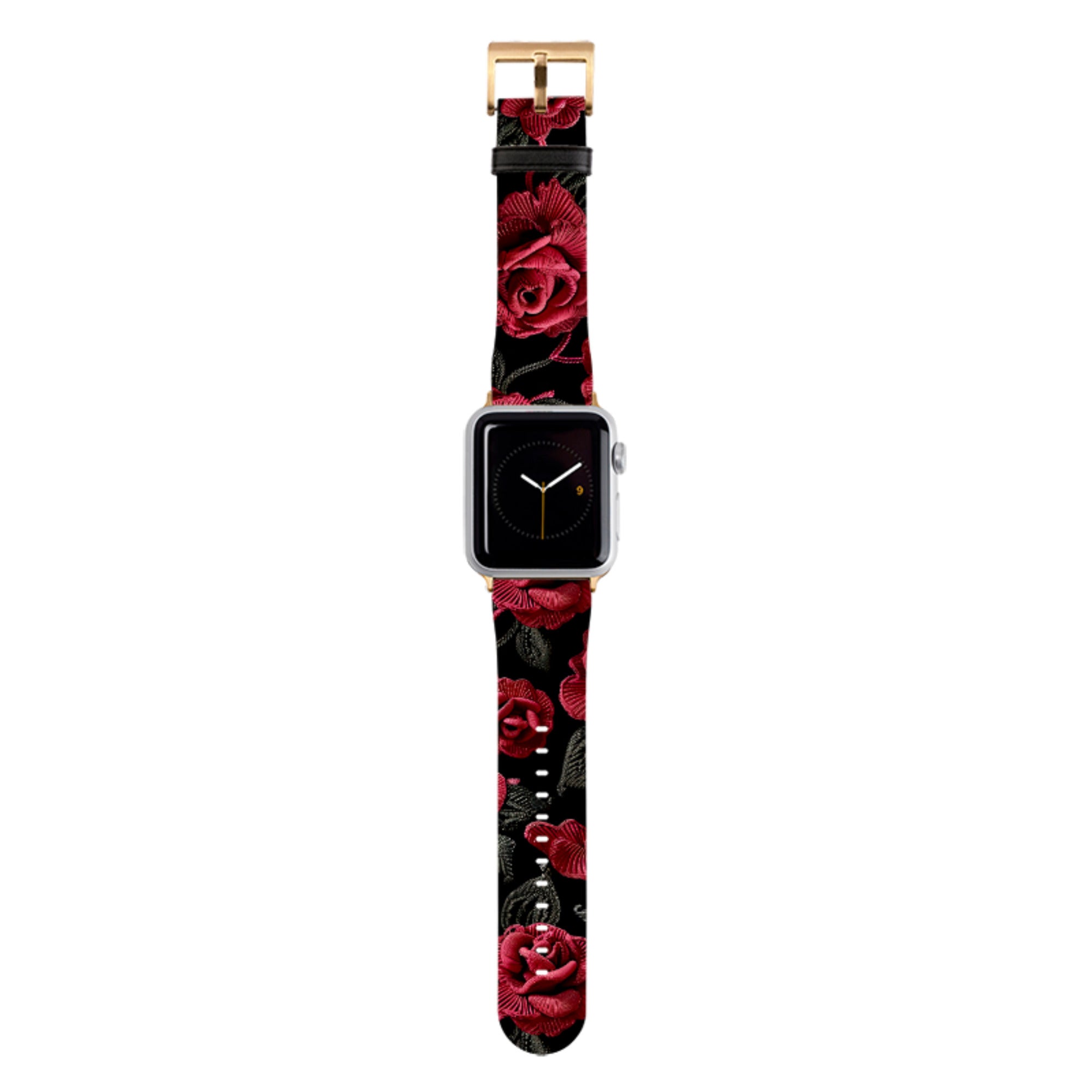 Dark Roses Apple Watch Strap