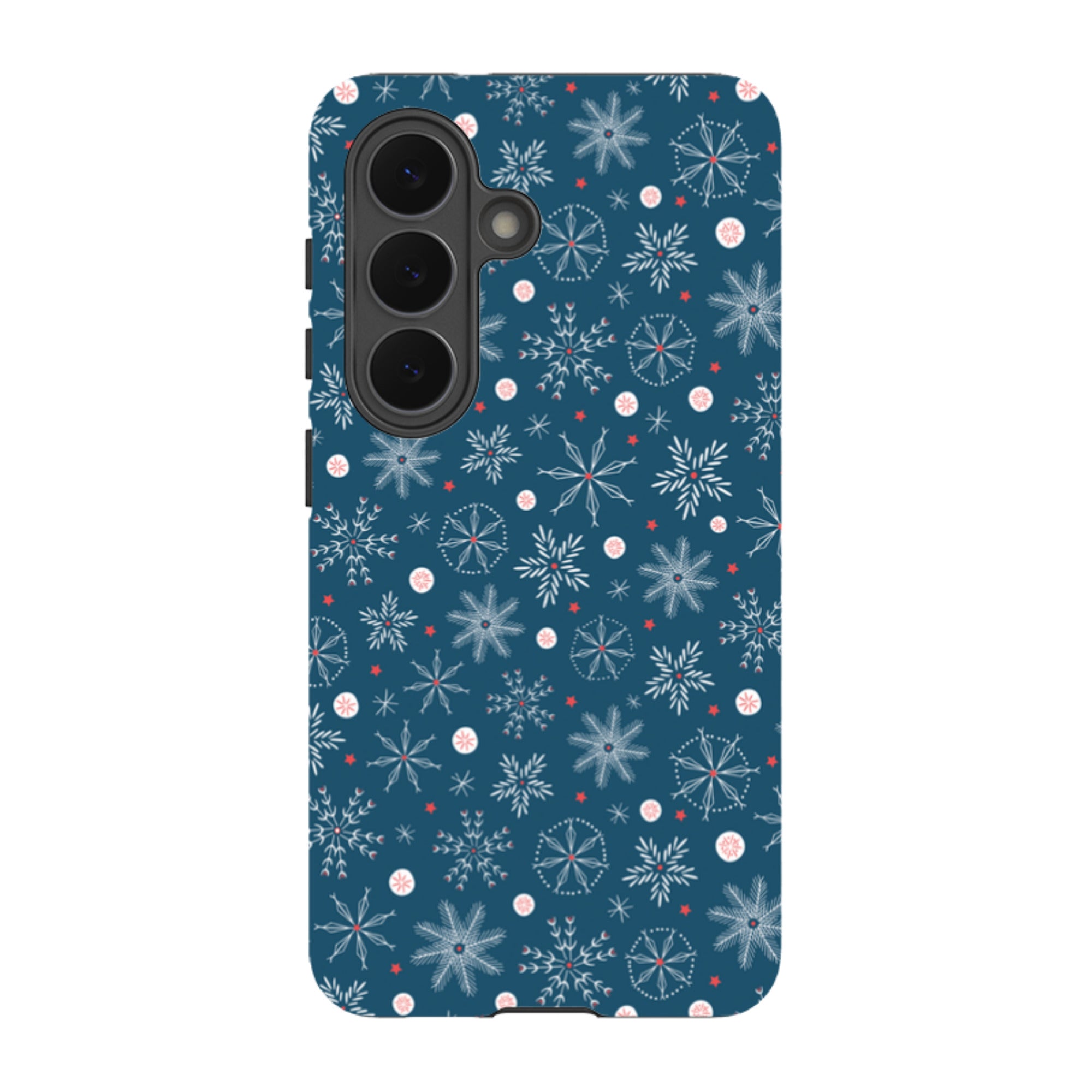 Samsung Tough Case - Christmas Snowflakes By Ali Brookes