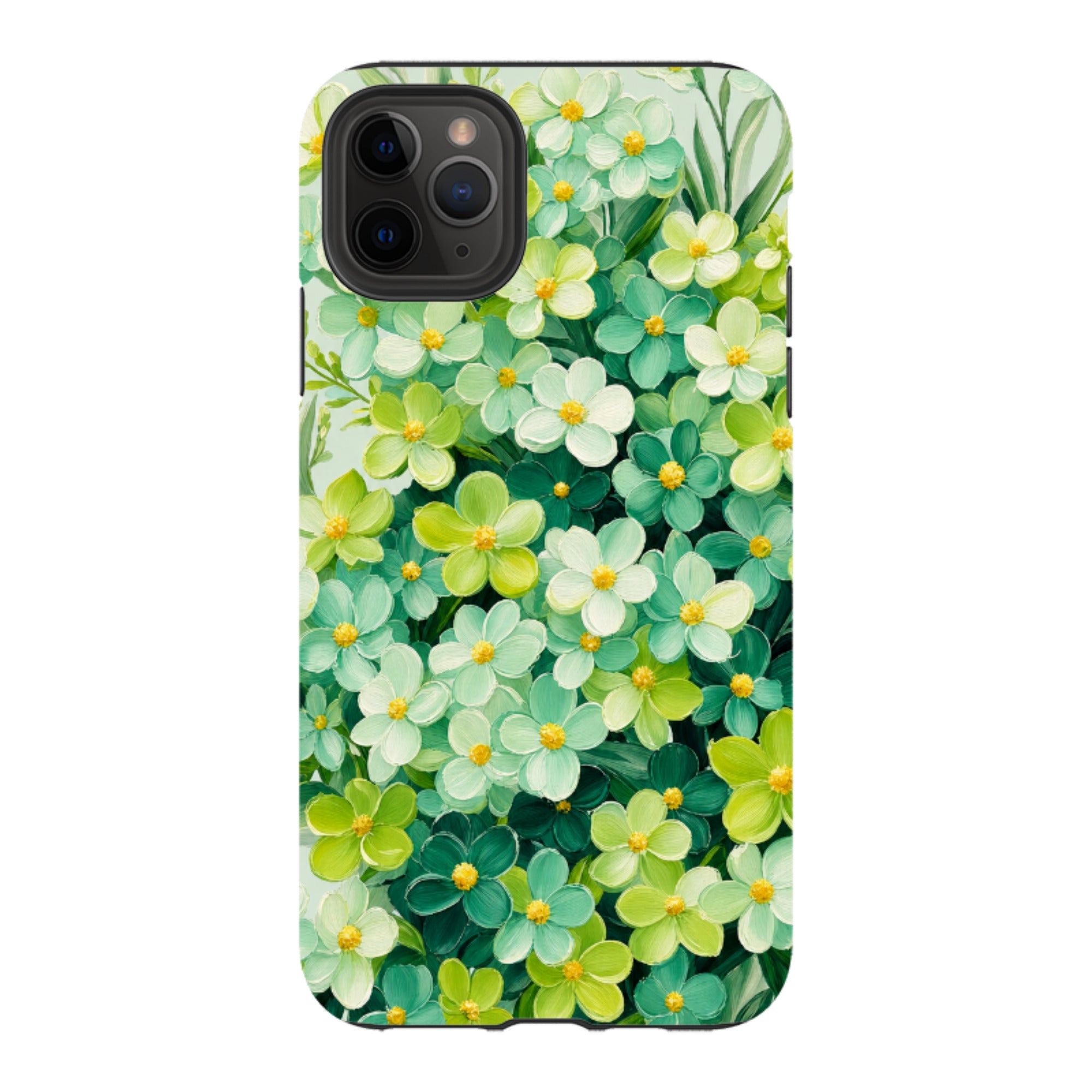 iPhone Tough Case - Sage Wildflower Floral