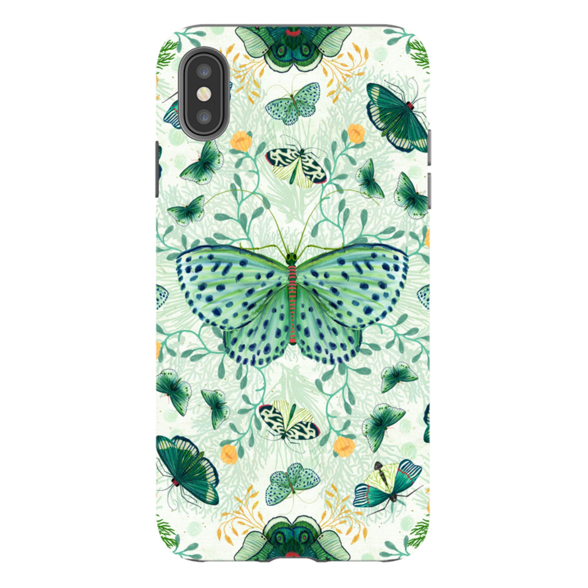 iPhone Tough Case - Big Moth 1 By Katherine Quinn