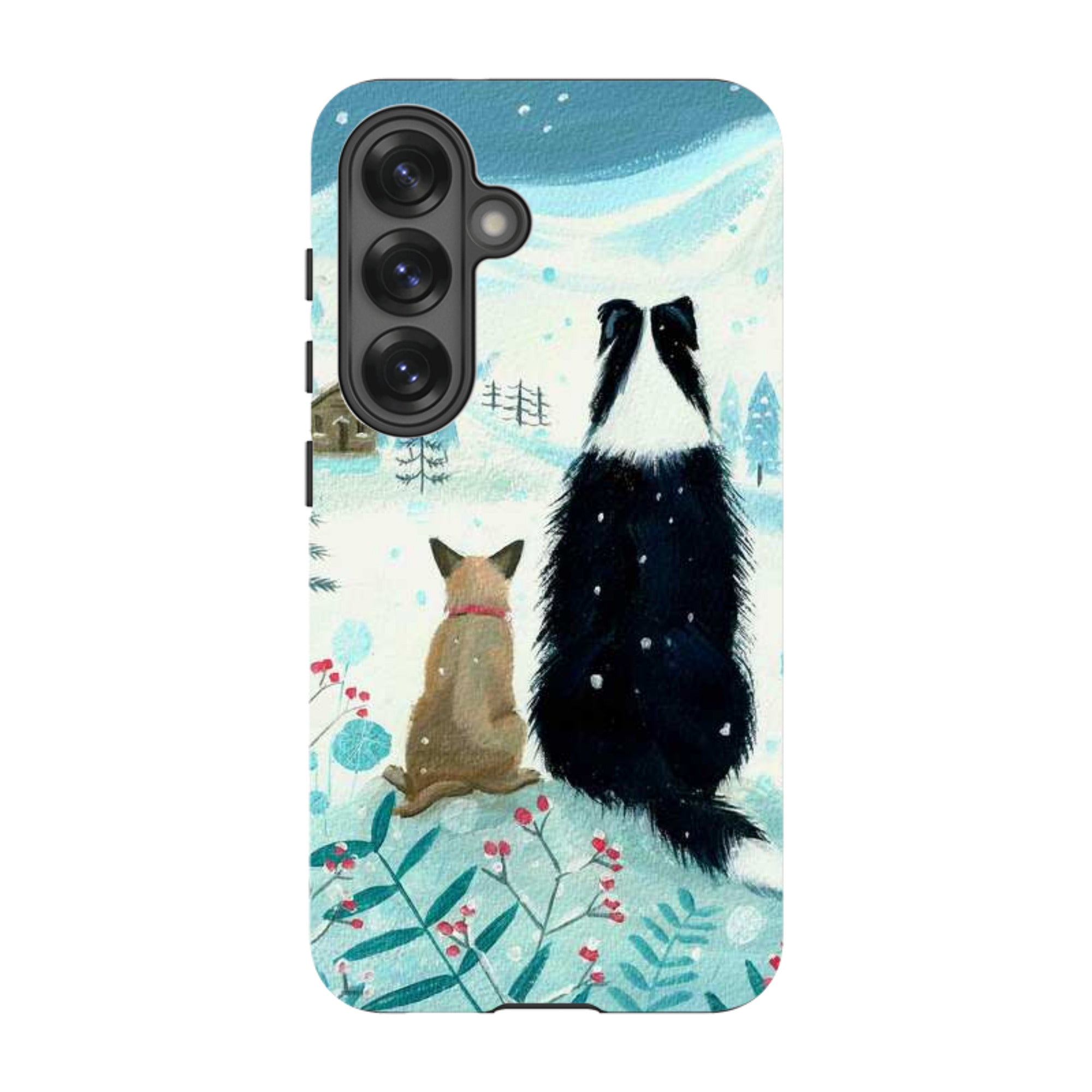 Samsung Tough Case - Dogs Xmas By Mary Stubberfield