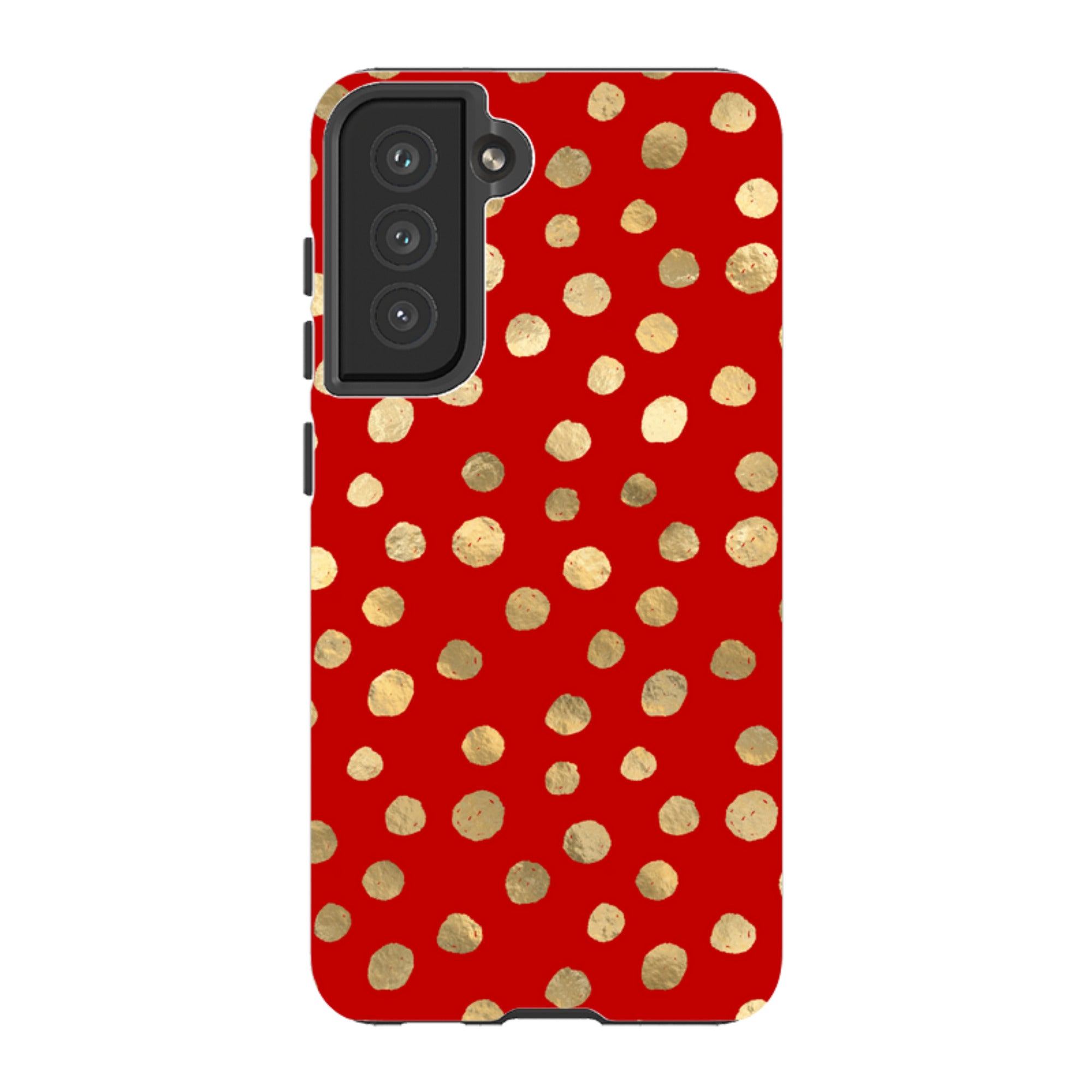 Samsung Tough Case - Burgundy and Gold Stars