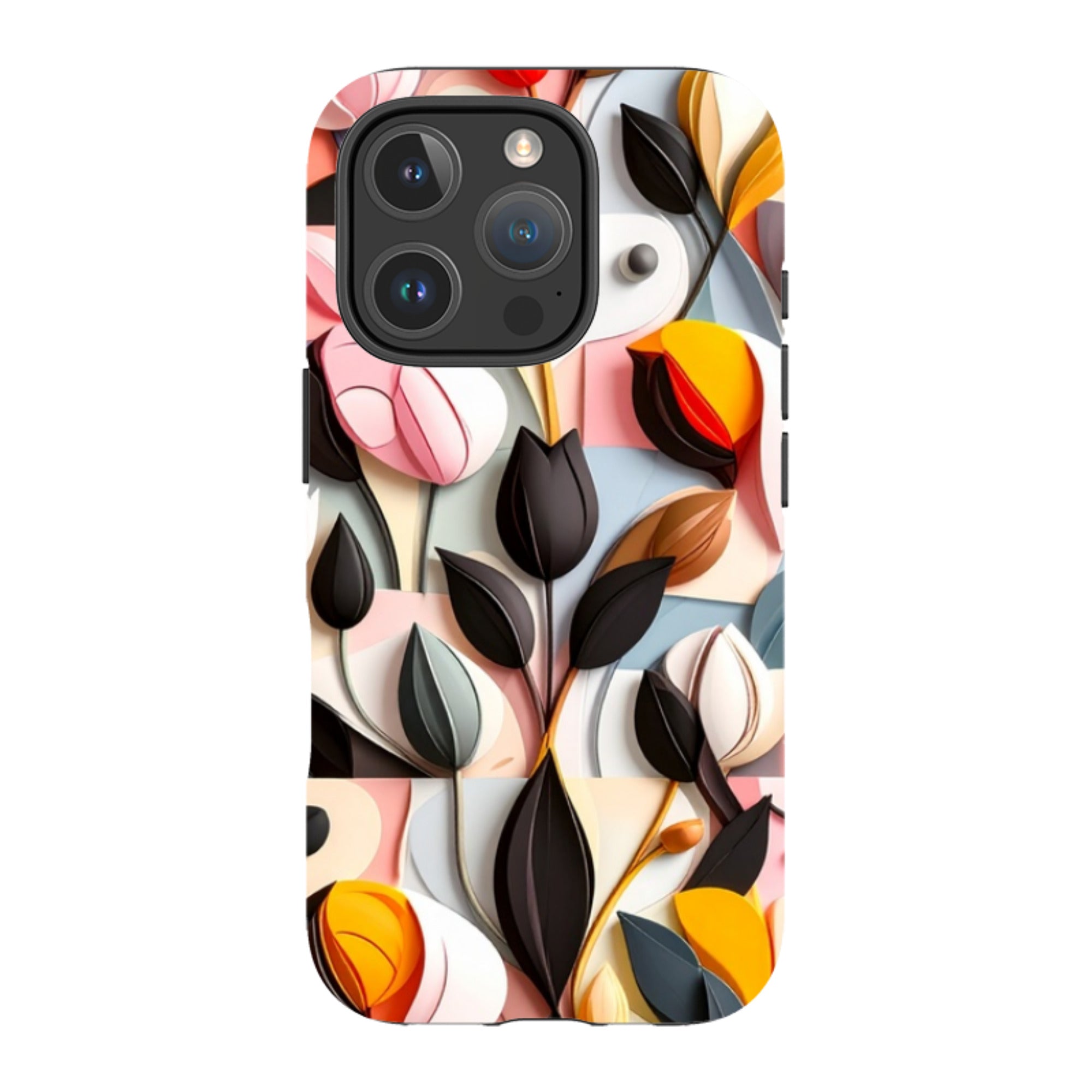 iPhone MagSafe Tough Case - Summer Tulips