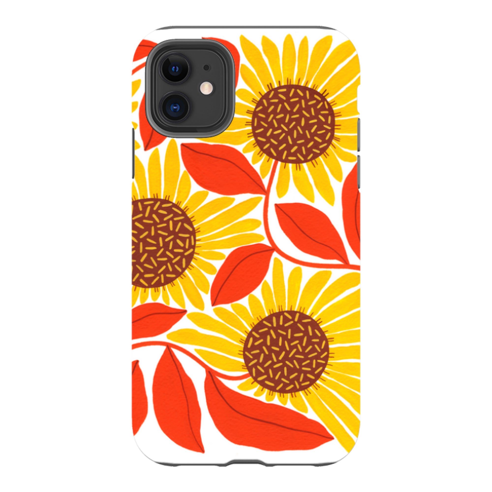 iPhone Tough Case - Sunflower By Madalina Andronic