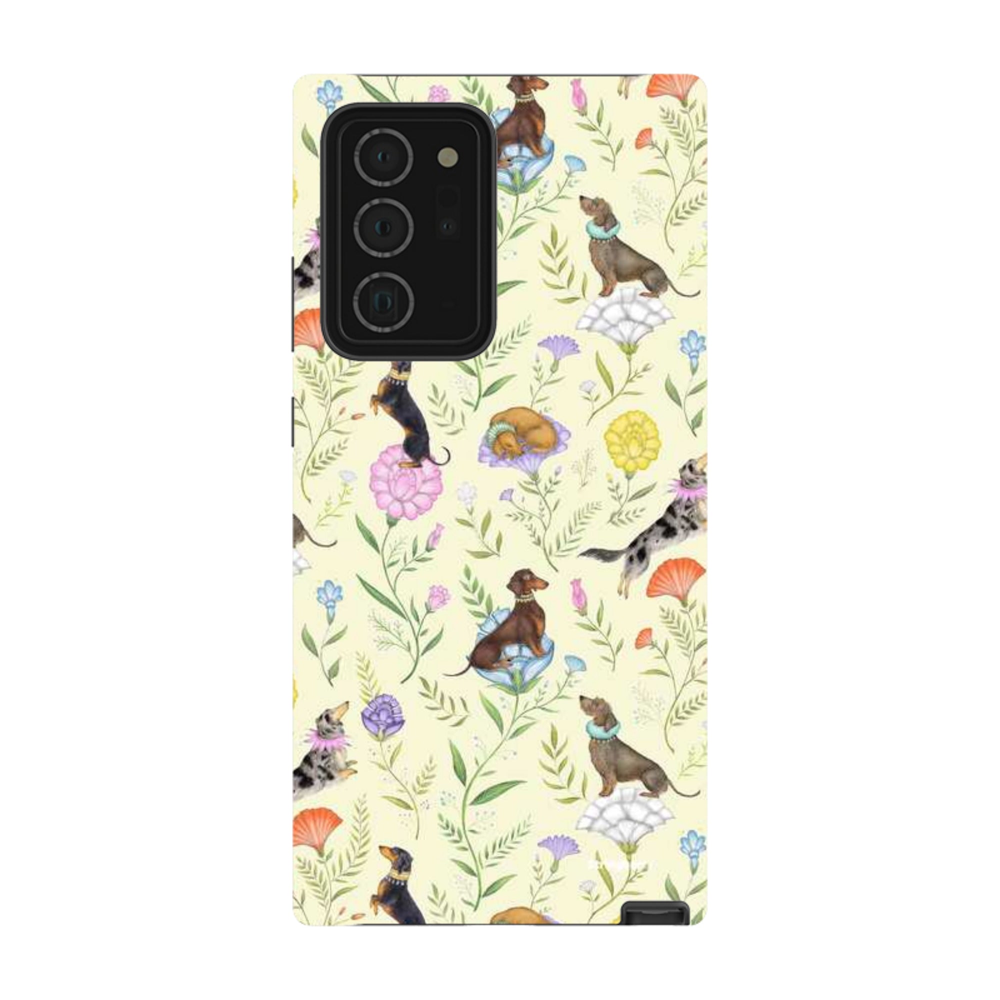 Samsung Tough Case - Doxy Day Afternoon Buttercream By Catherine Rowe
