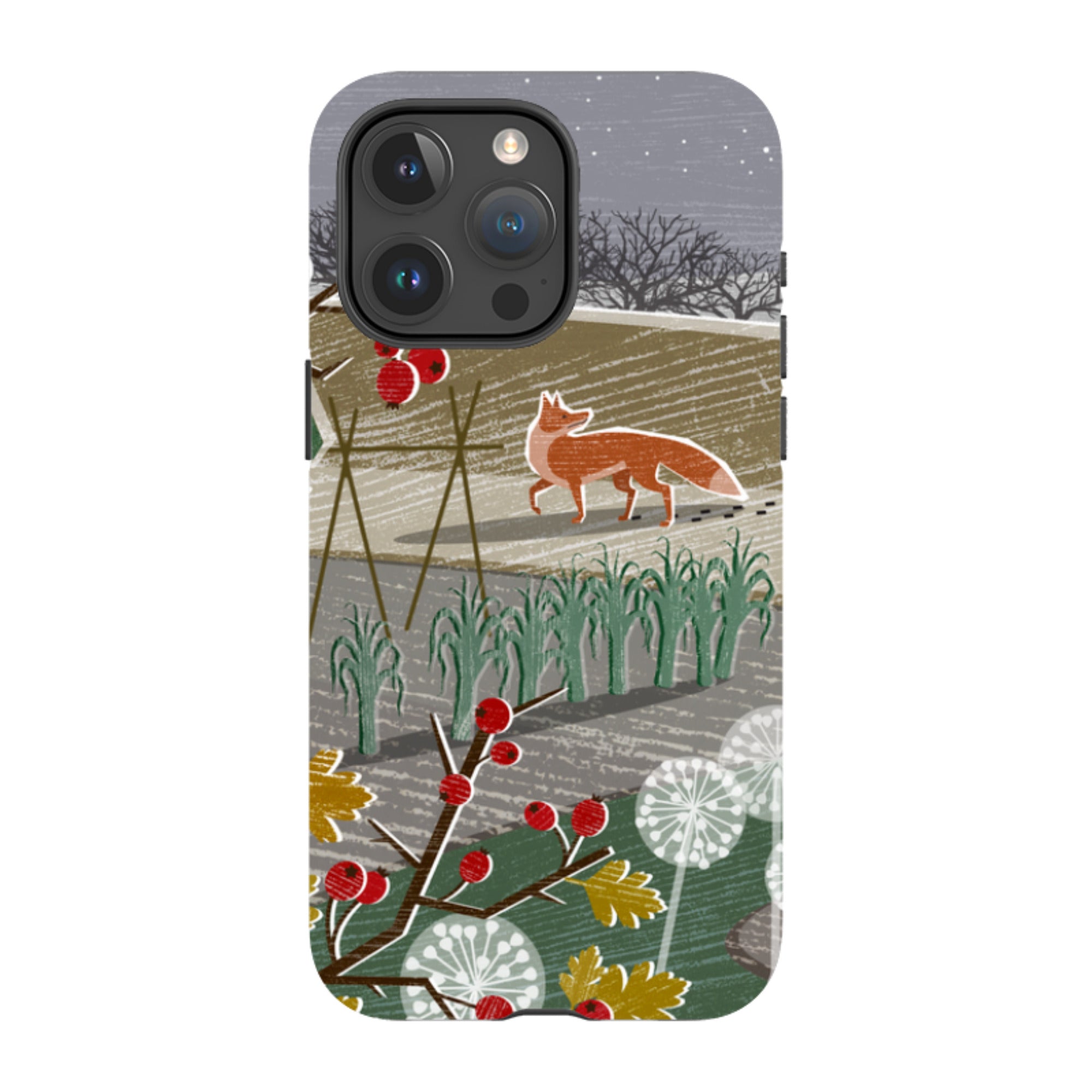 iPhone Tough Case - Night Fox 2 By Liane Payne