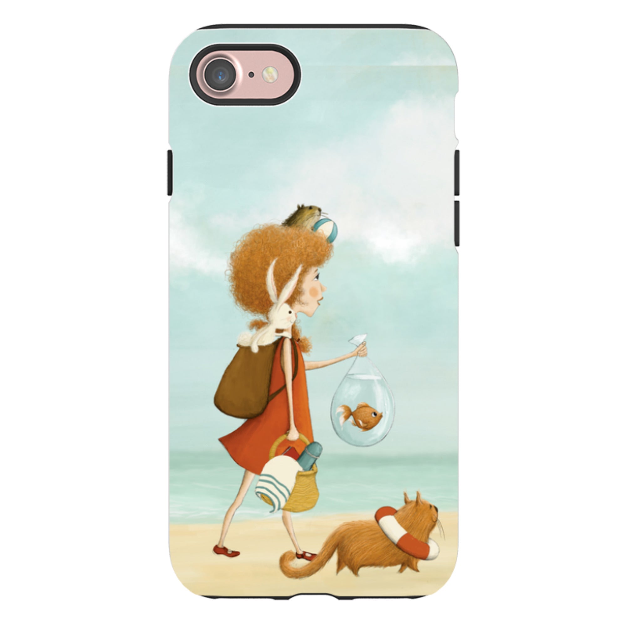 iPhone Tough Case - On Vacation By Maja Lindberg