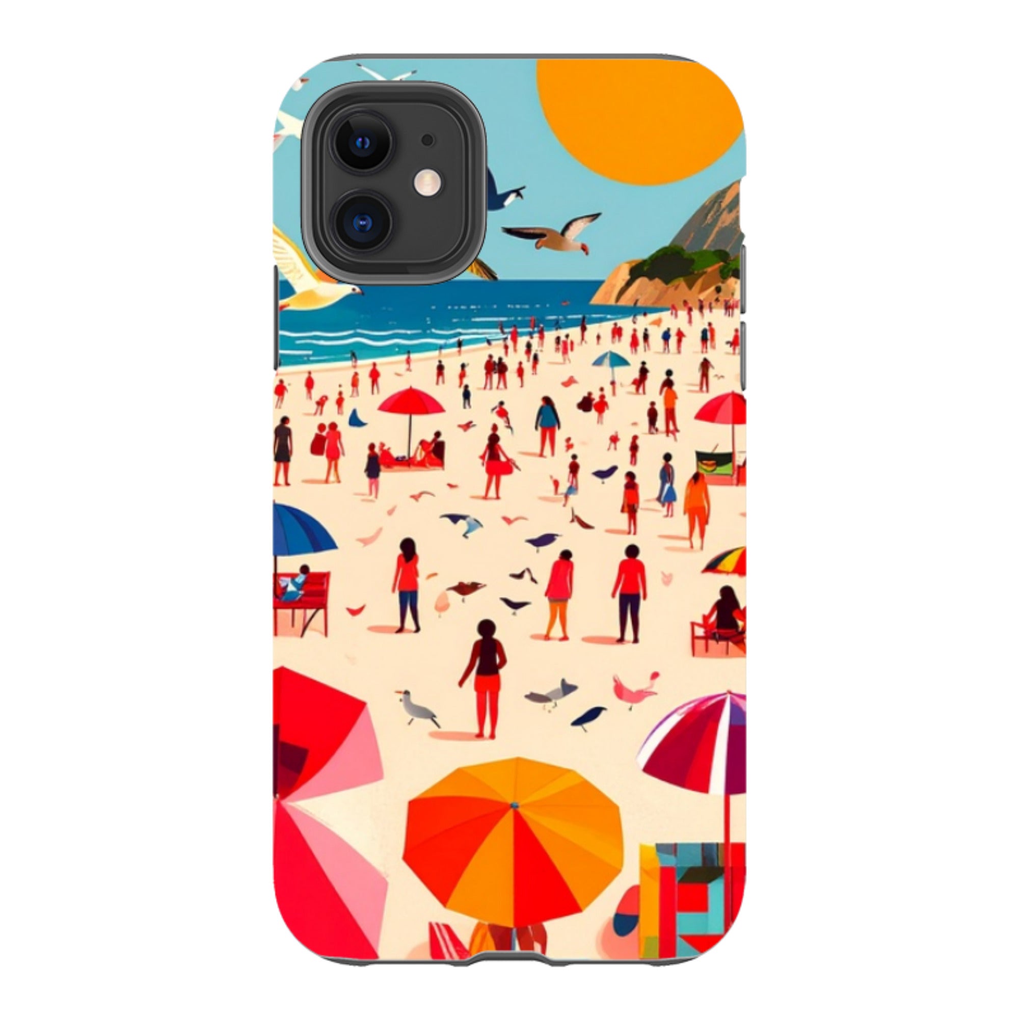 iPhone Tough Case - Mediterranean Beach Life