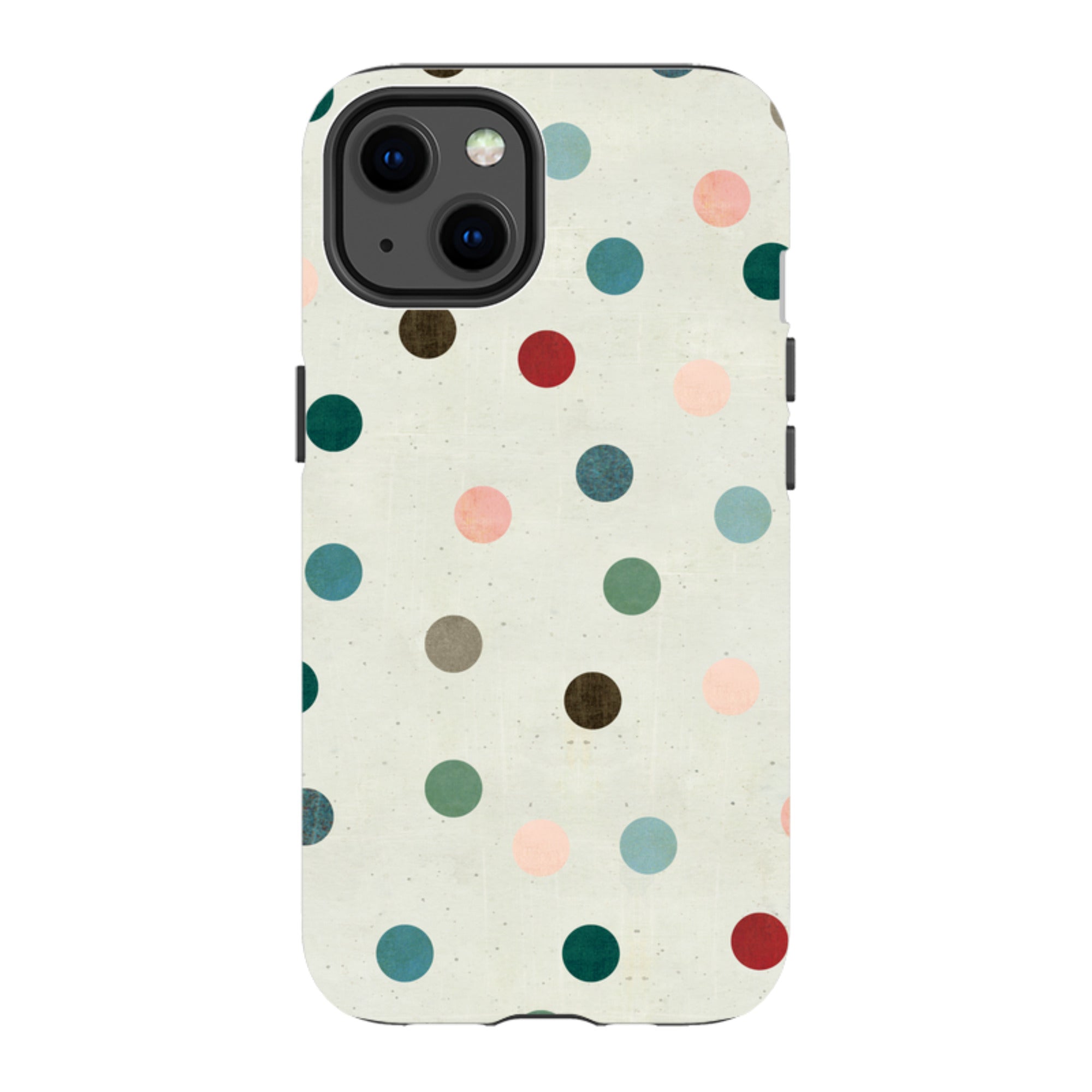 iPhone Tough Case - Whale Rider Dots By Katherine Quinn