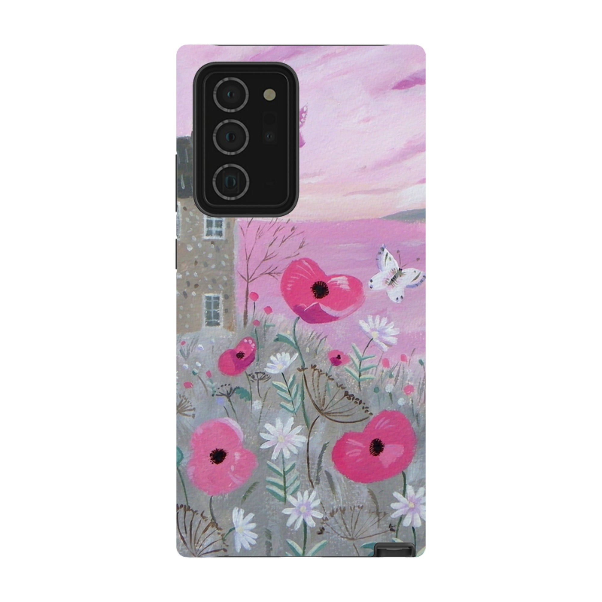 Samsung Tough Case - Seaside Flowers By Mary Stubberfield