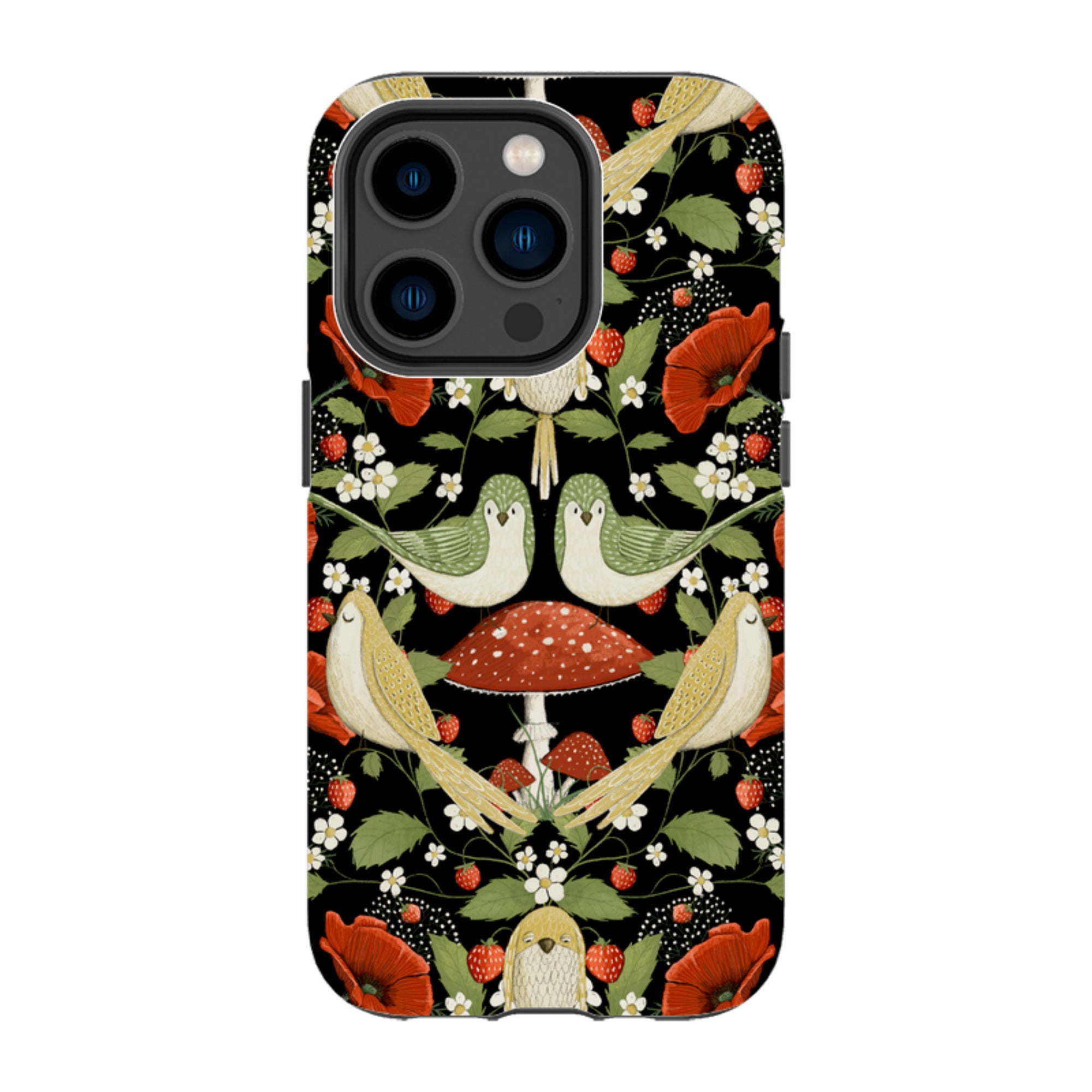 iPhone MagSafe Tough Case - Red Poppies By Maja Lindberg
