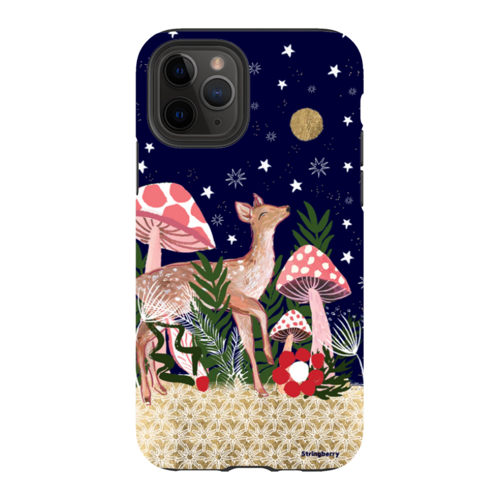 iPhone Tough Case - Deer By Emma Frances Grant