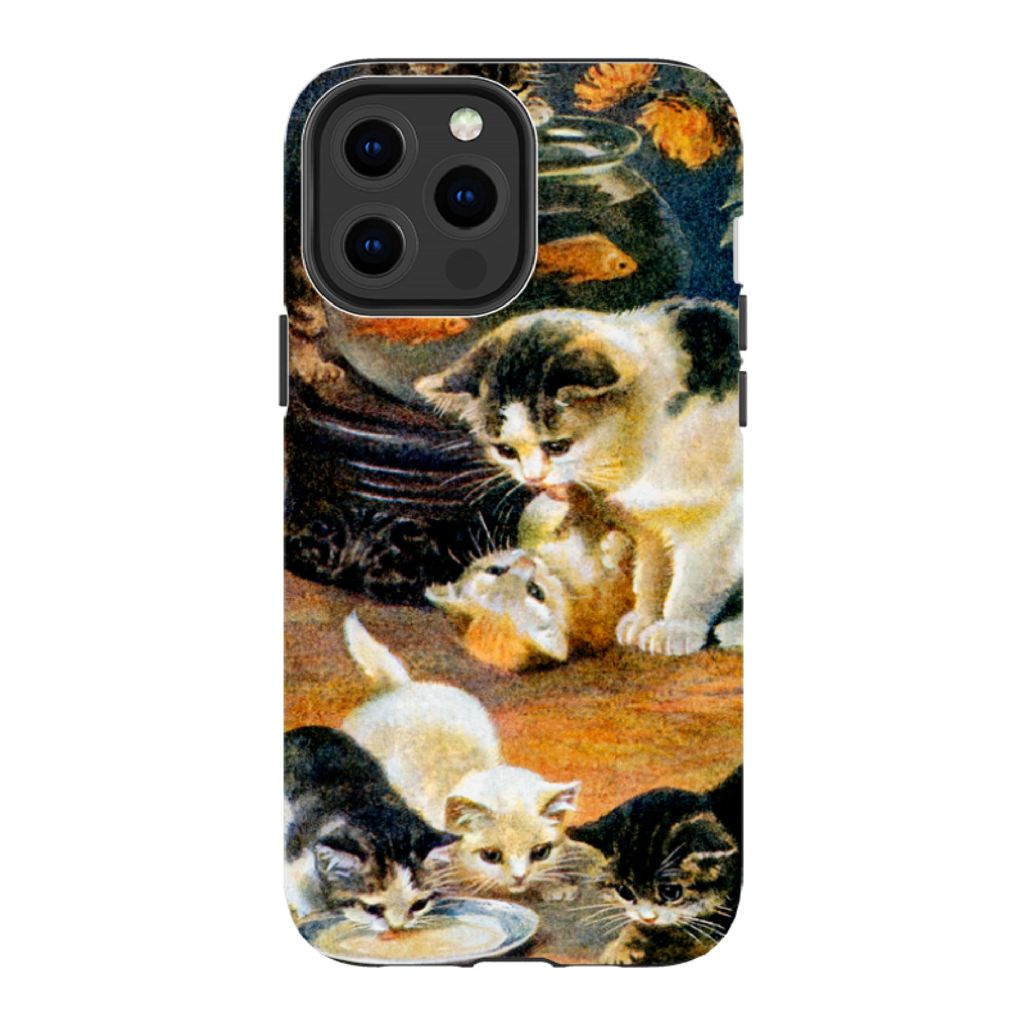 iPhone Tough Case - A Frolicsome Family By Heritage