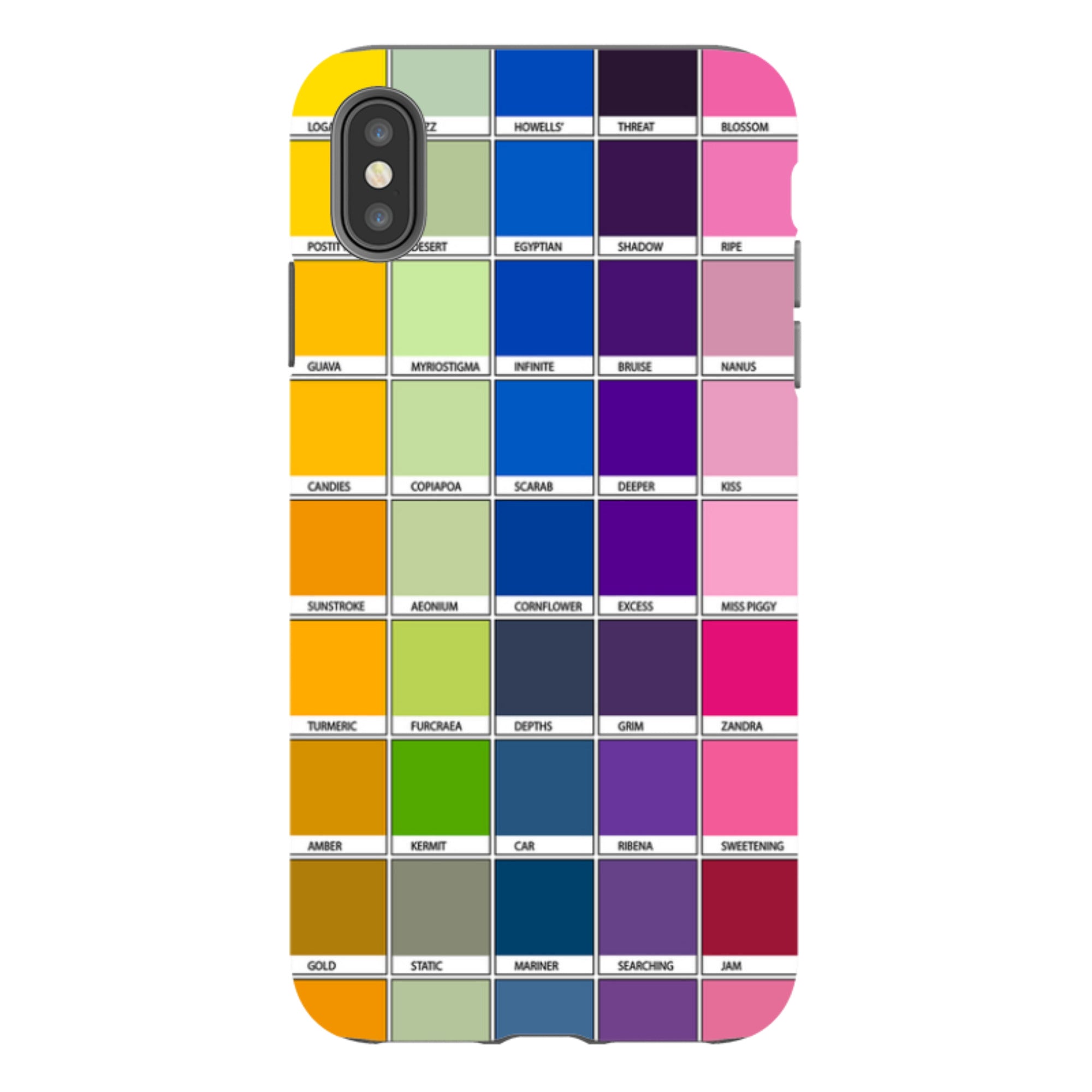 iPhone Tough Case - Multi Chromology By Kitty Joseph