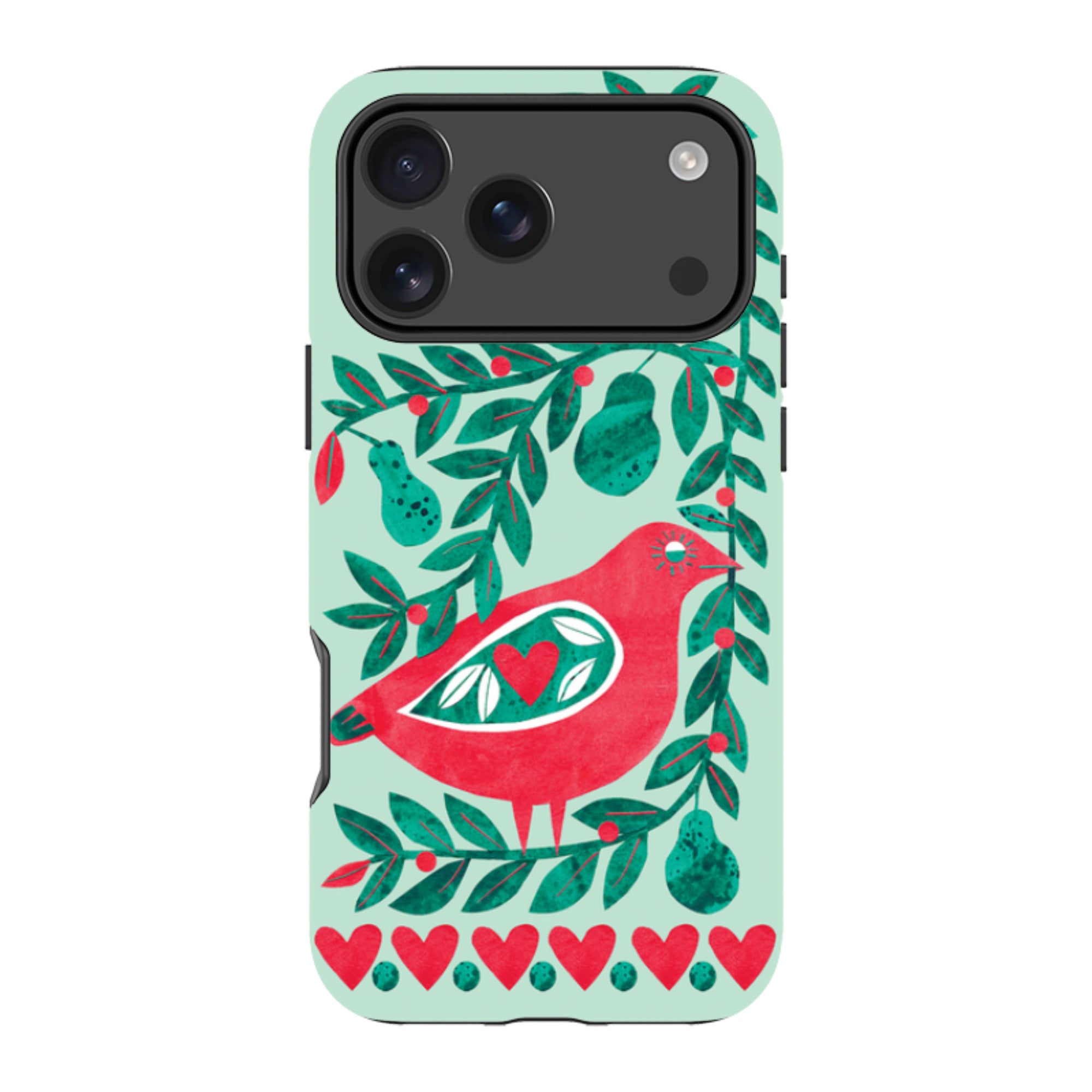 iPhone Tough Case - Partridge With Pears By Tracey English