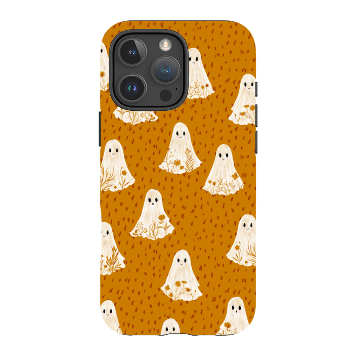 iPhone Tough Case - Floral Ghosts - Spice By Katherine Quinn