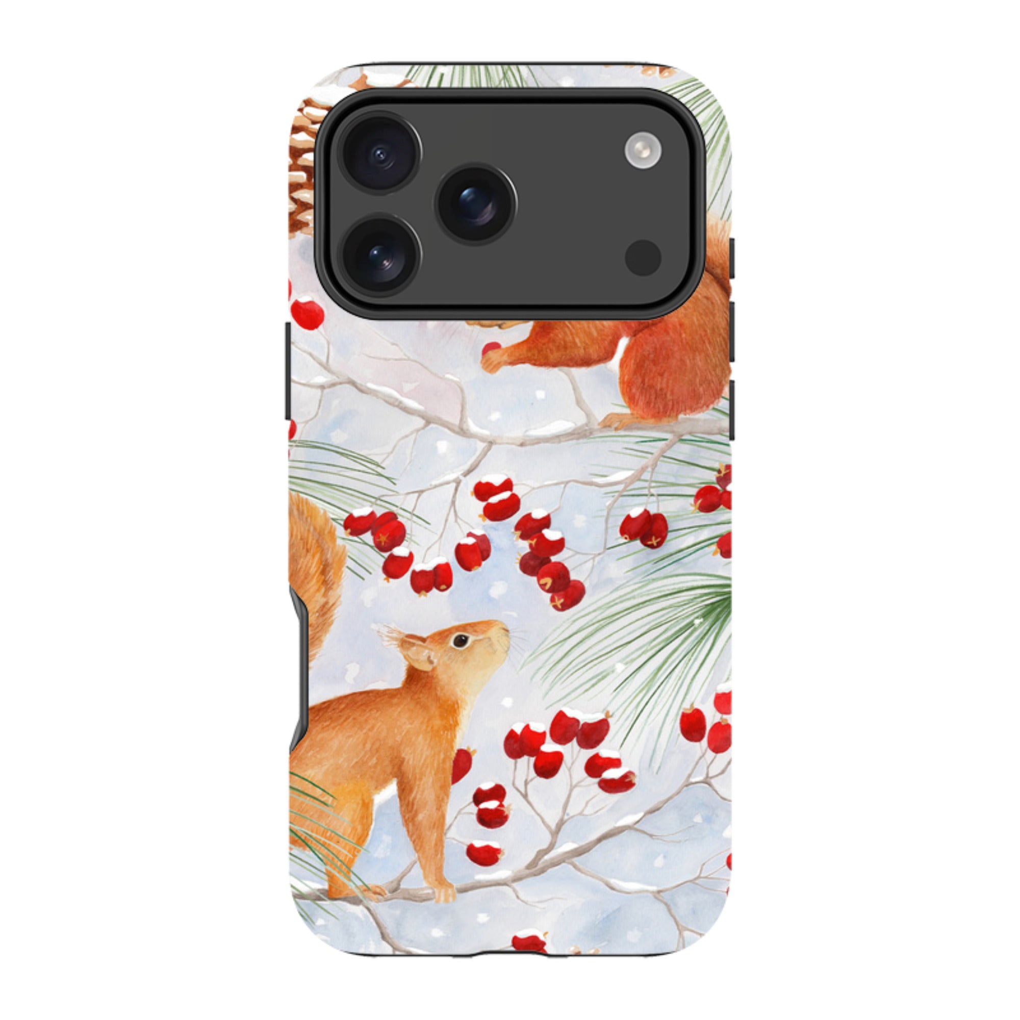iPhone Tough Case - Red Squirrels By Bex Parkin