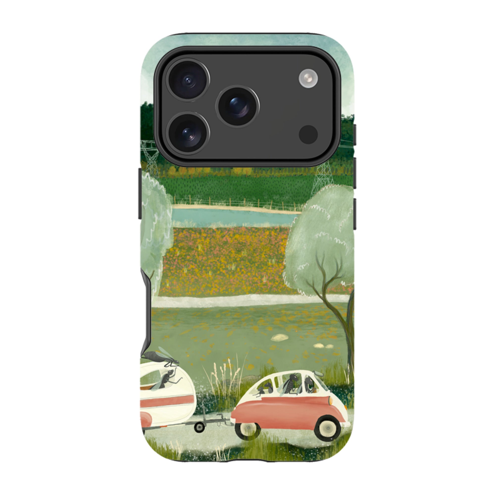 iPhone MagSafe Tough Case -  Happy Holidays By Katherine Quinn