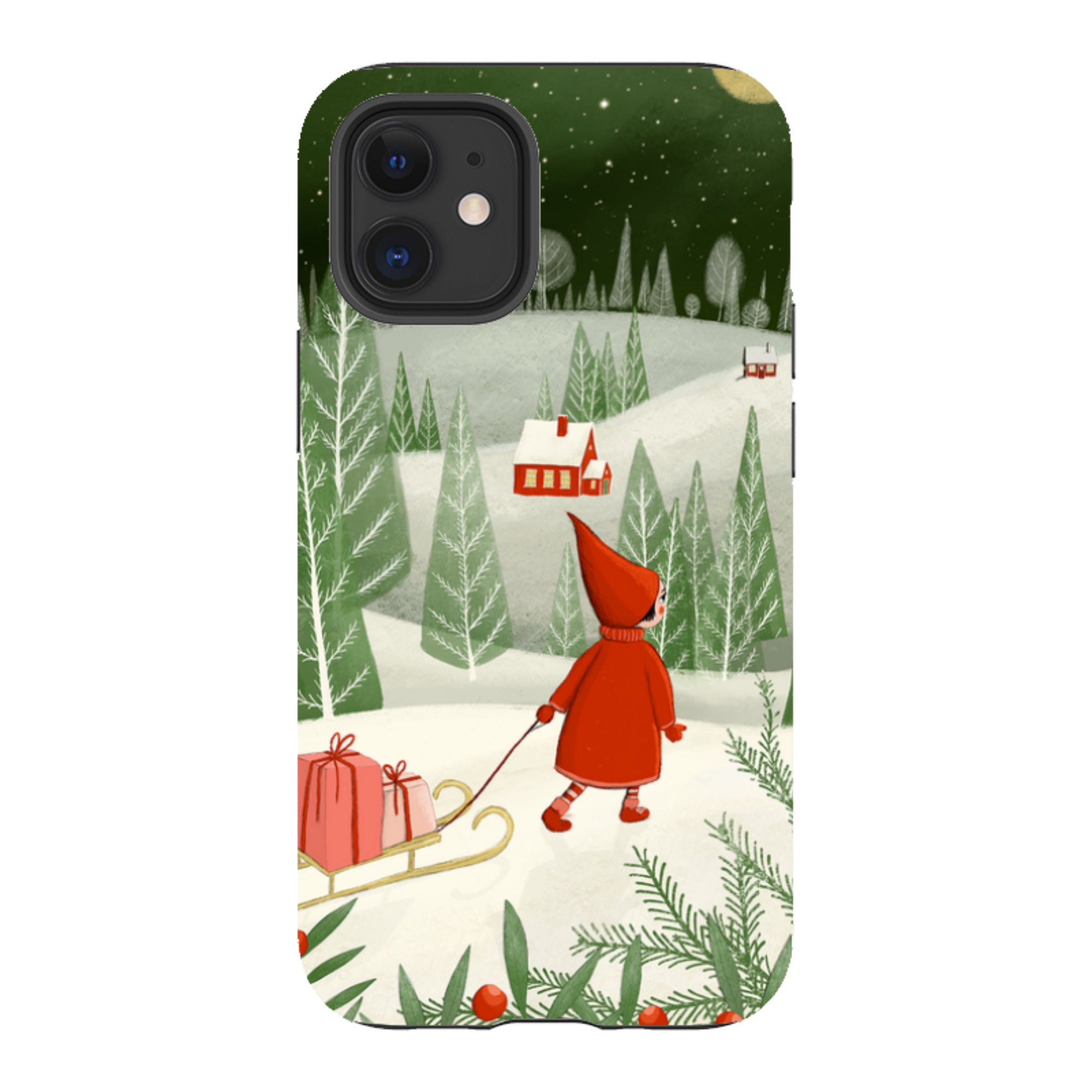 iPhone Tough Case - Christmas Night By Maja Lindberg