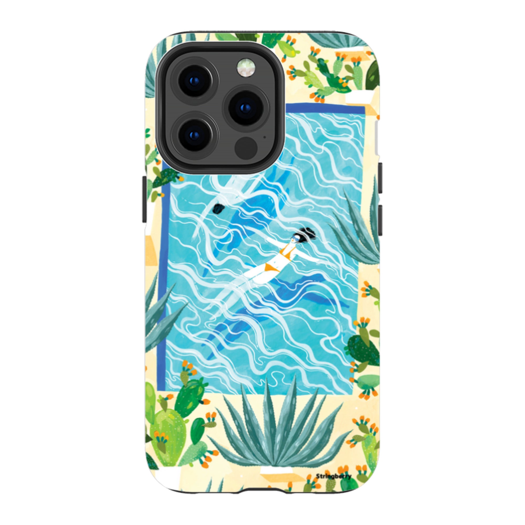 iPhone Tough Case - La Piscina By Madalina Andronic