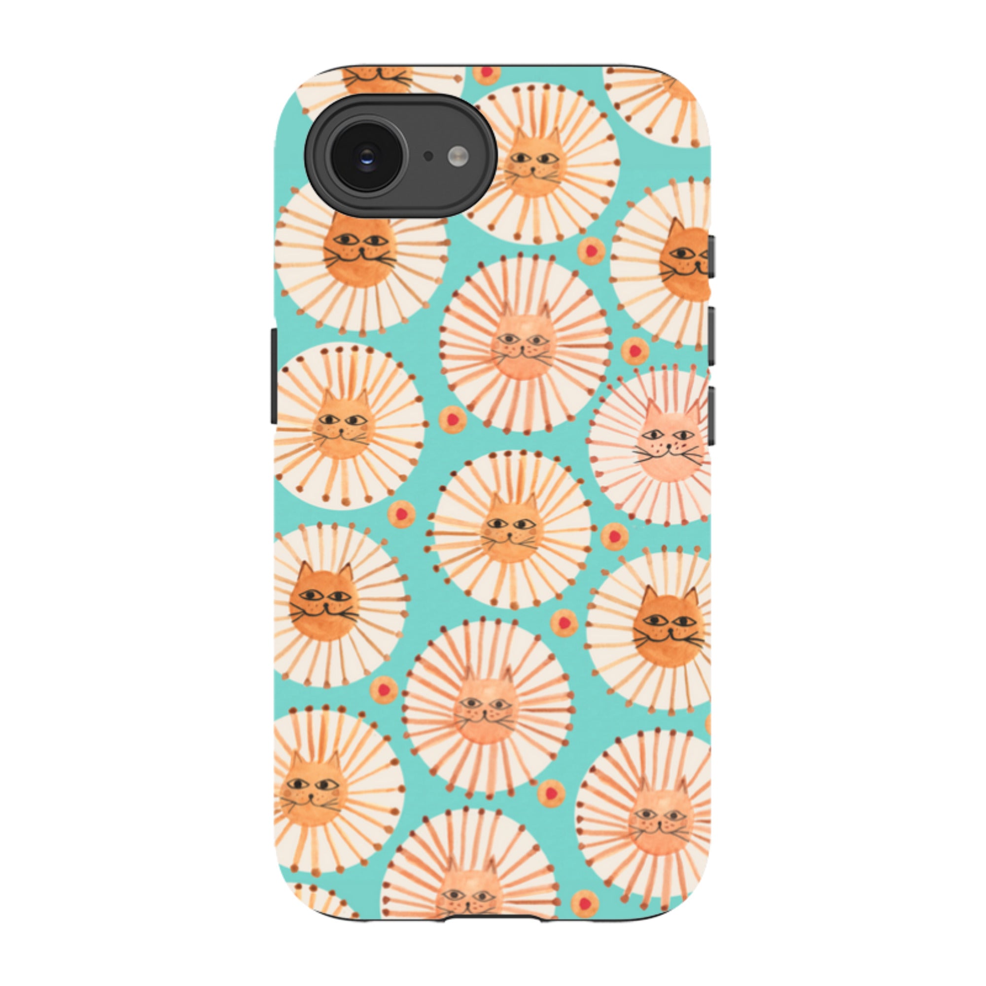 iPhone Tough Case - Wild Cats By Gabriela Larios