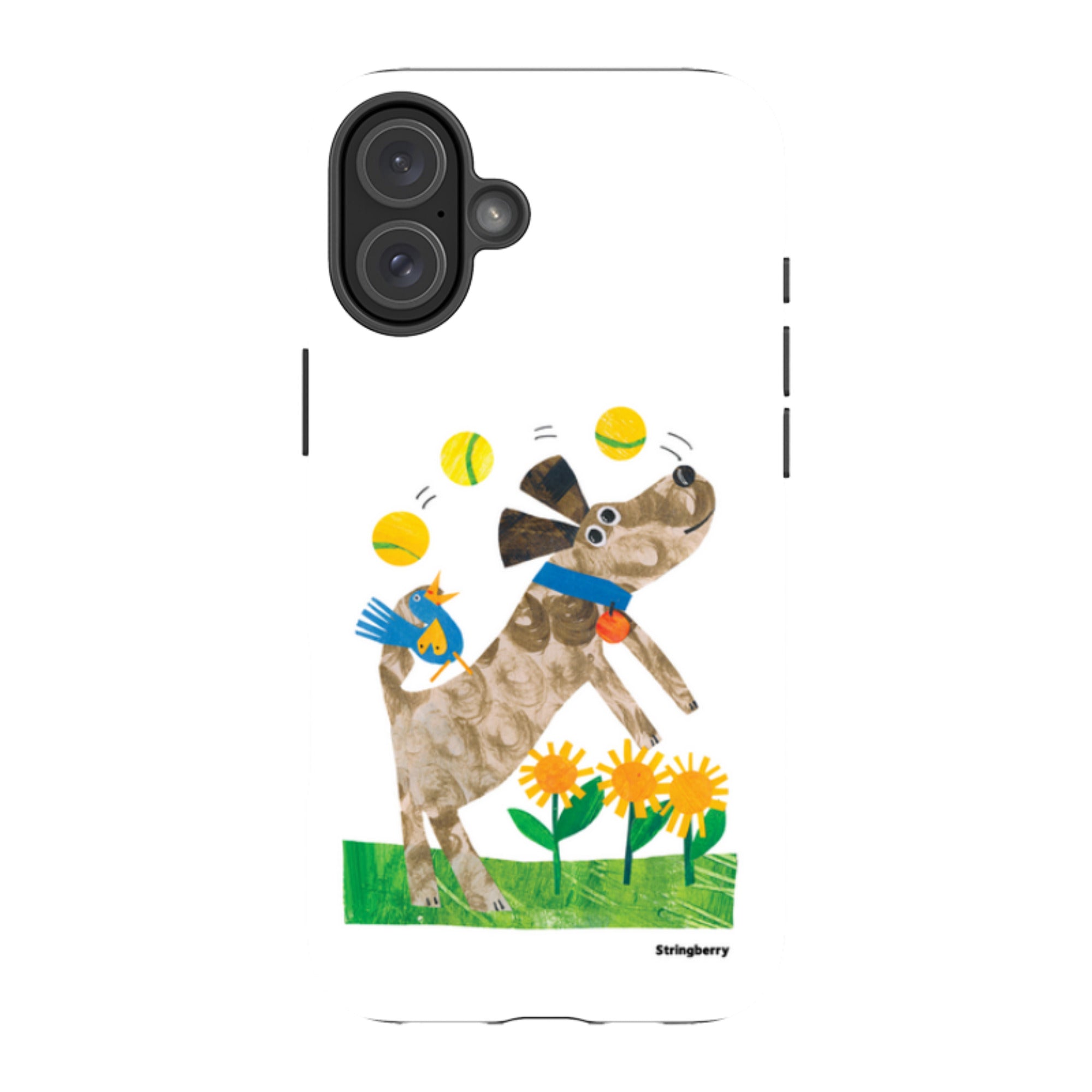 iPhone Tough Case - Days Of Dogs V By Tracey English