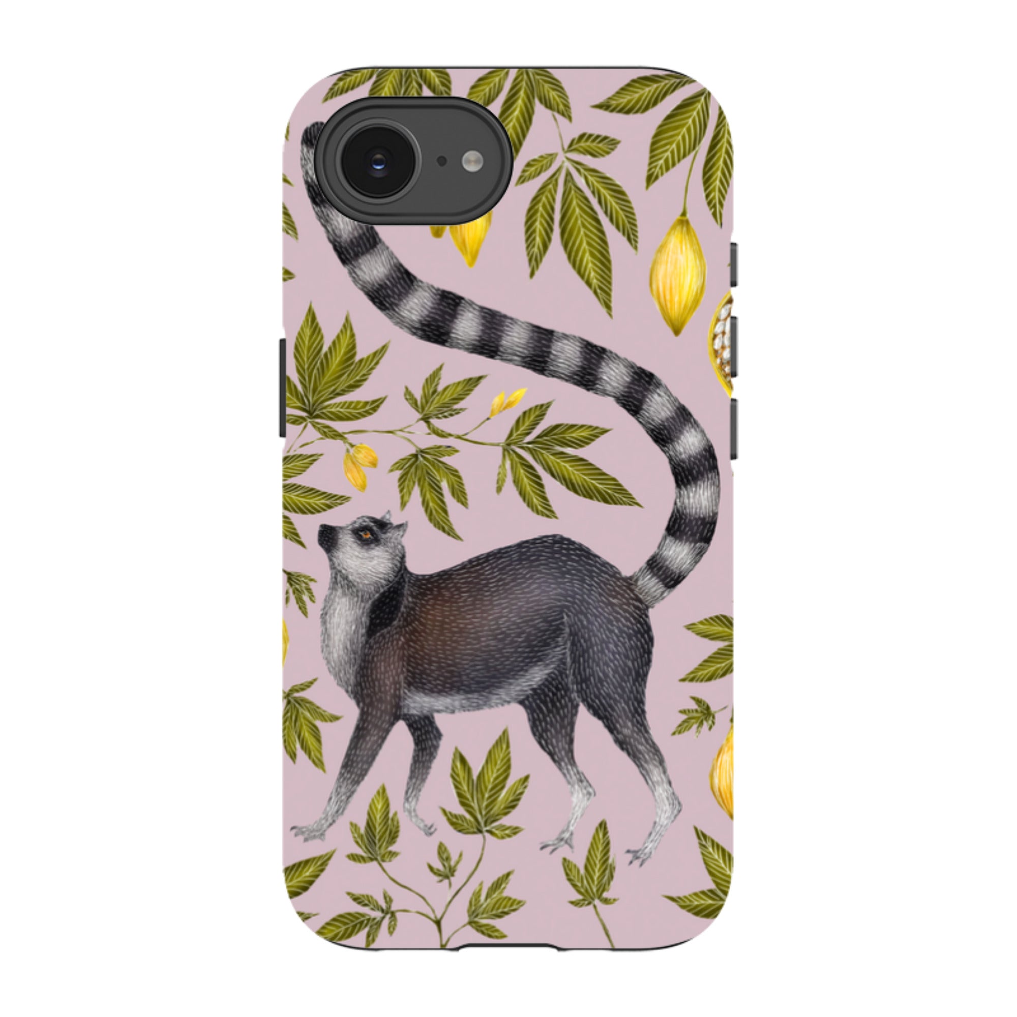 iPhone Tough Case - Lemur By Catherine Rowe