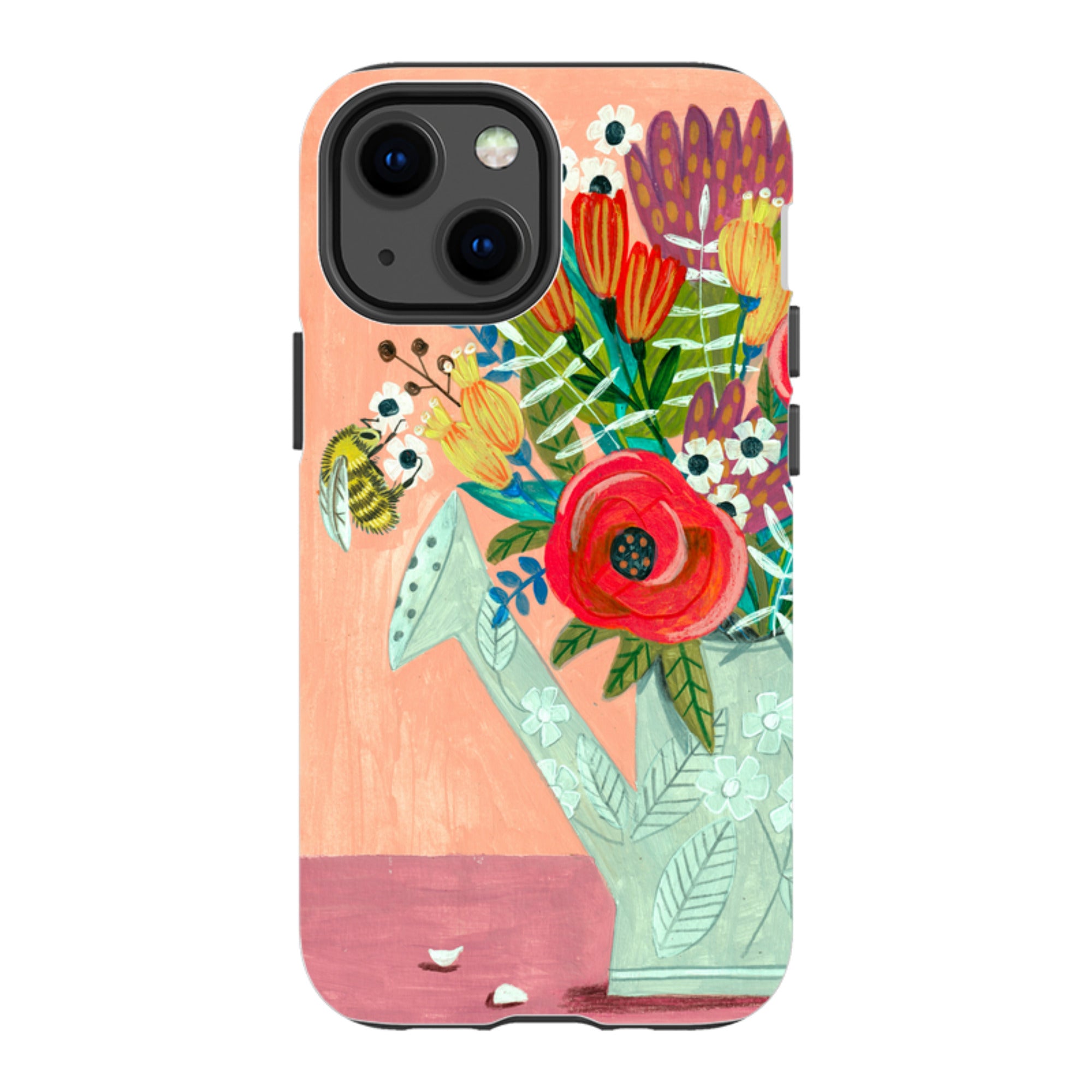 iPhone Tough Case - Watering Can By Caroline Bonne Muller