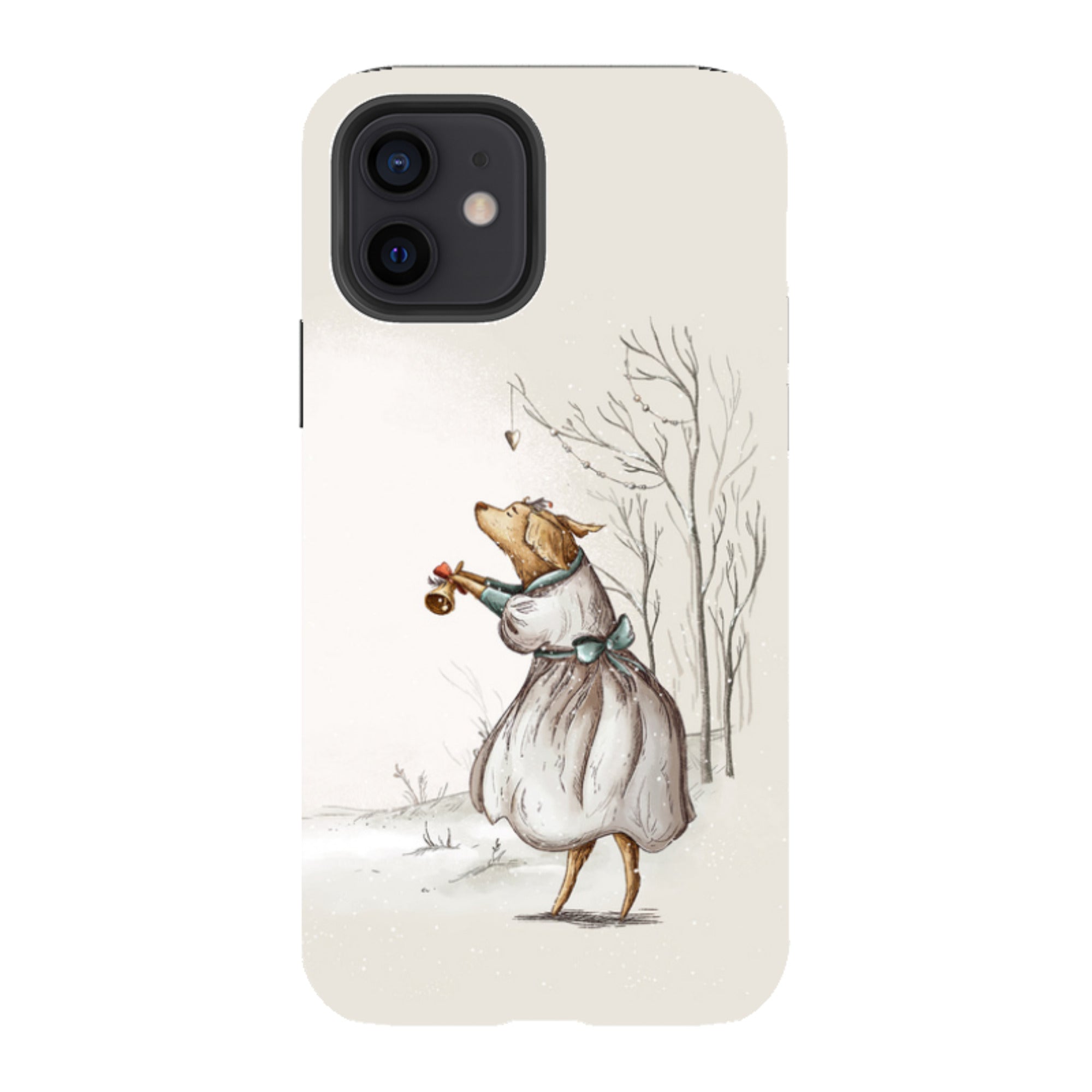 iPhone Tough Case - Lady Xmas