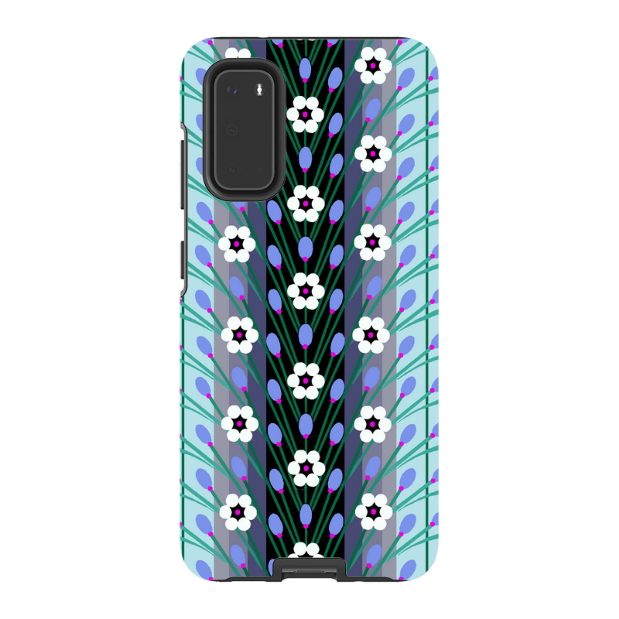 Samsung Tough  Case - Lavender Blue By Cressida Bell