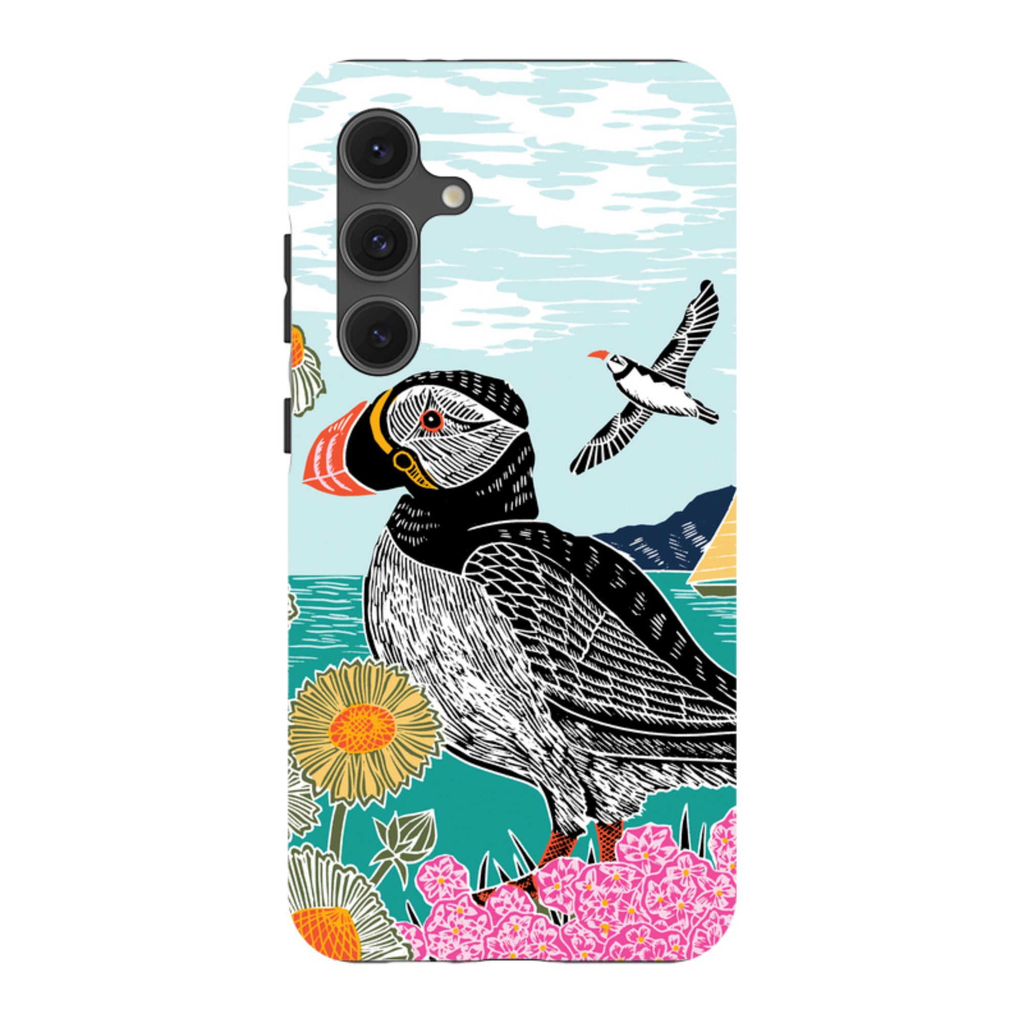 Samsung Tough  Case - Proud Puffin By Kate heiss