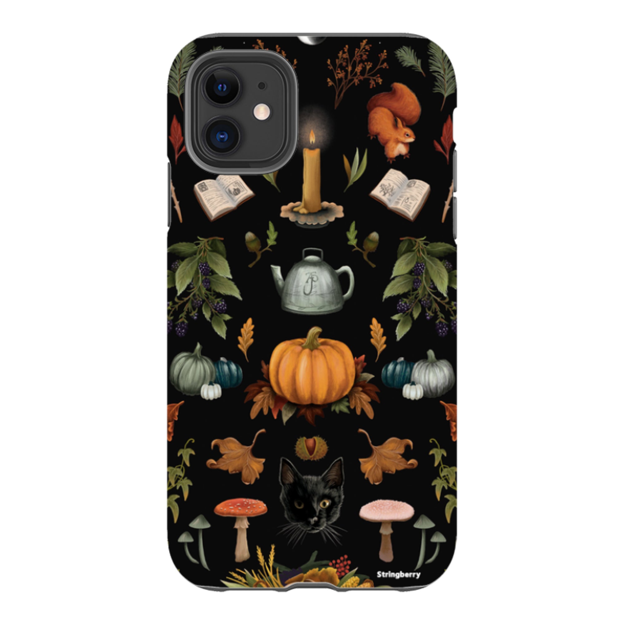 iPhone Tough Case - Autumn Pattern II By Anna Stead