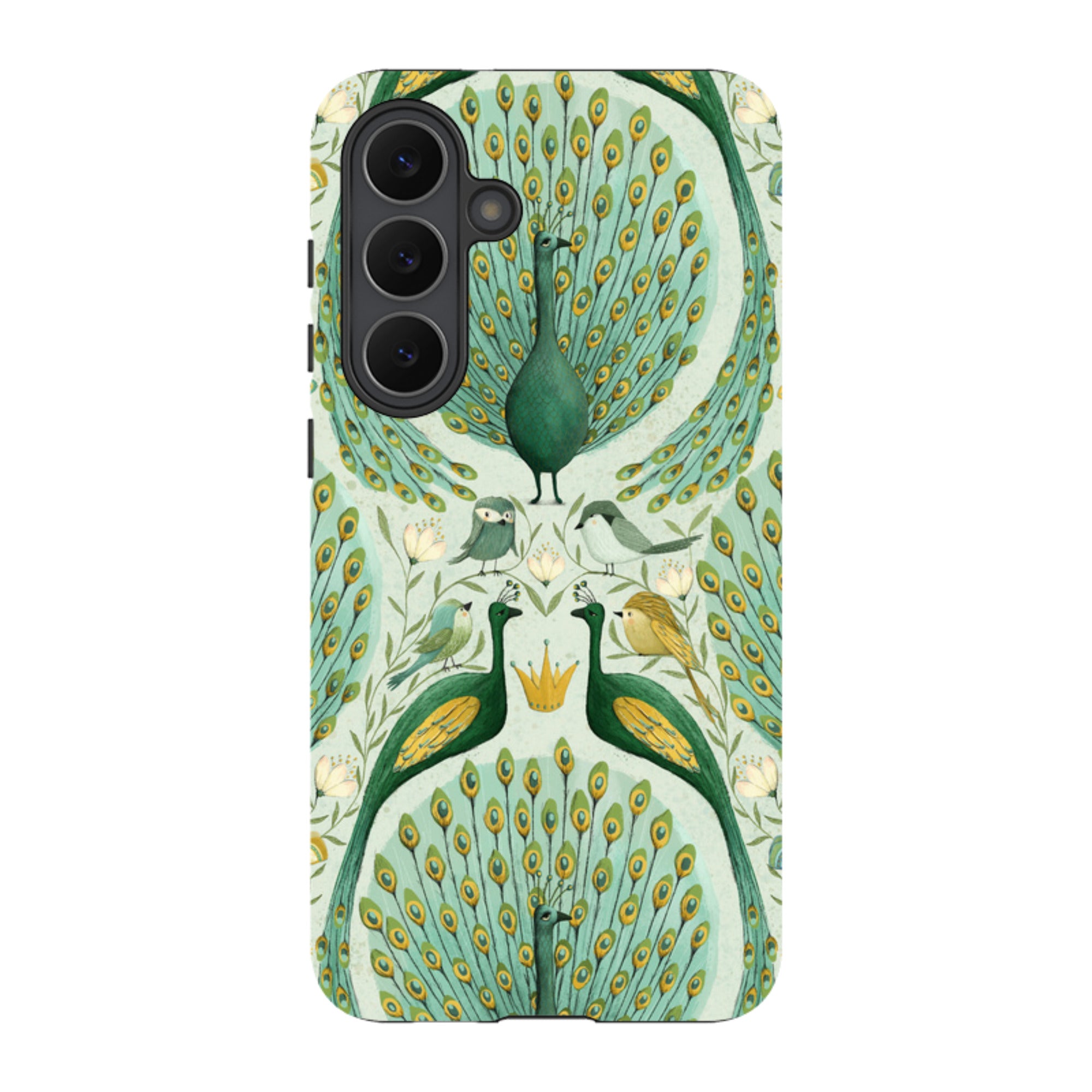 Samsung Tough Case - Peacock Pattern By Maja Lindberg
