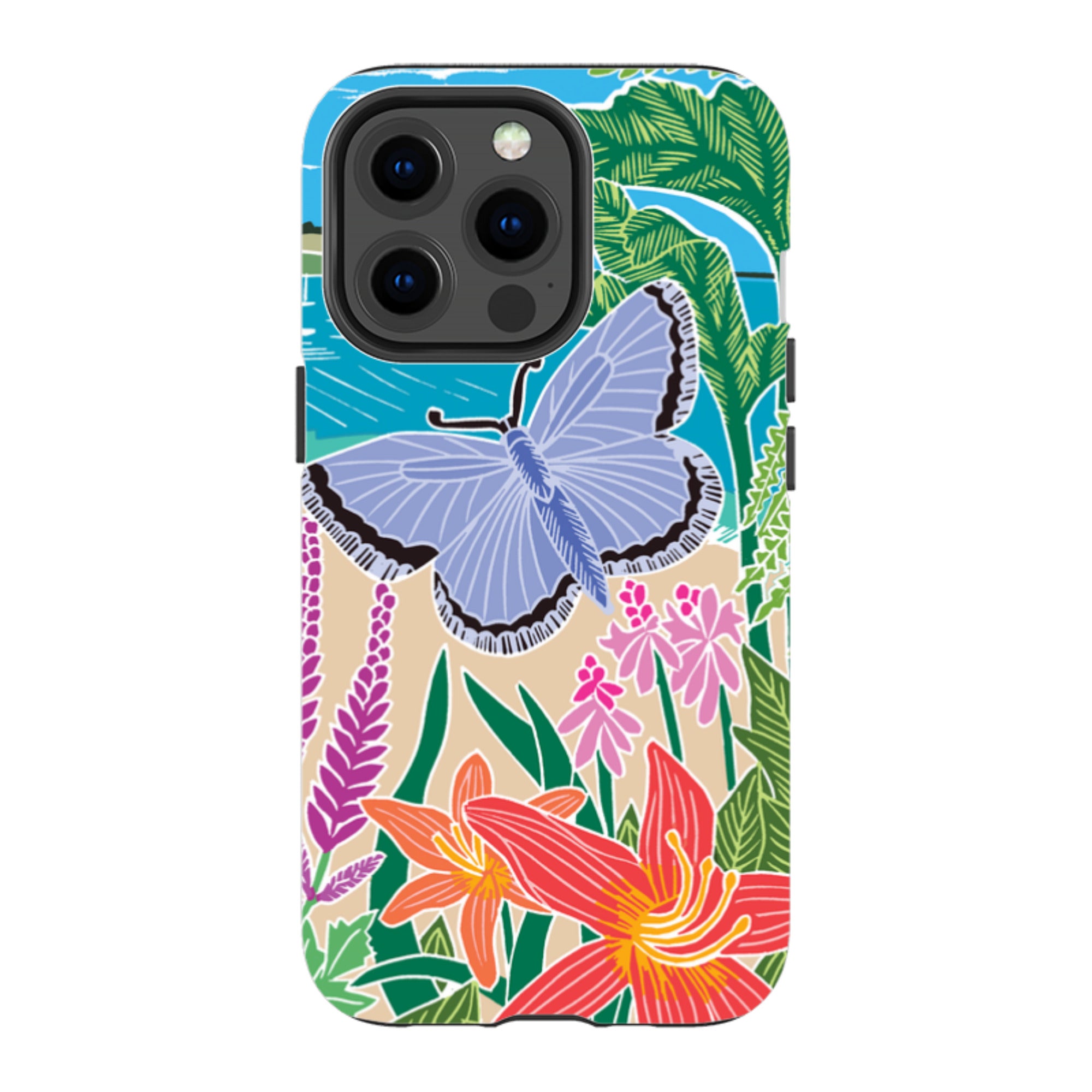 iPhone Tough Case - Trebah Garden By Kate Heiss