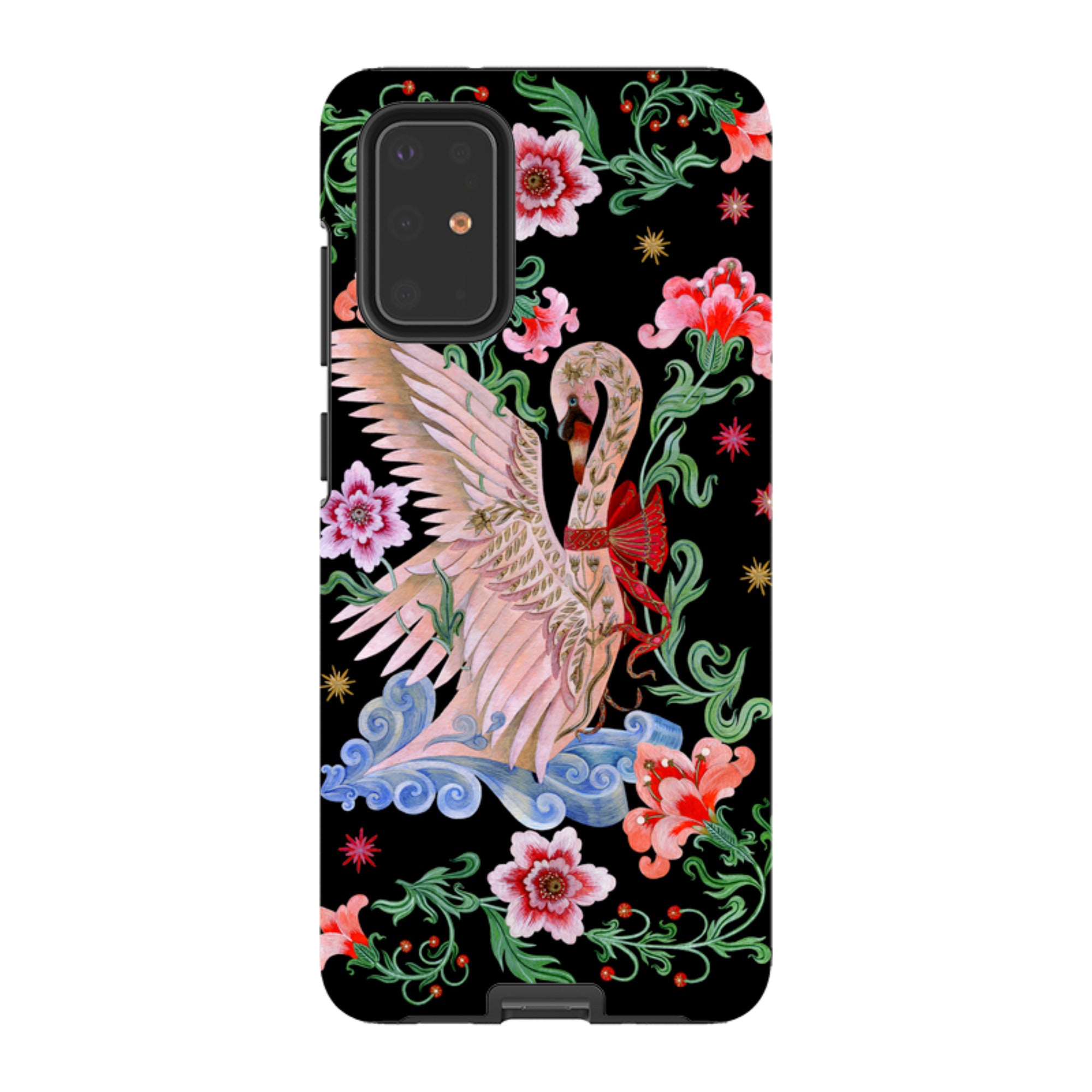 Samsung Tough  Case - Seven Swans A Swimming By Maria Matos