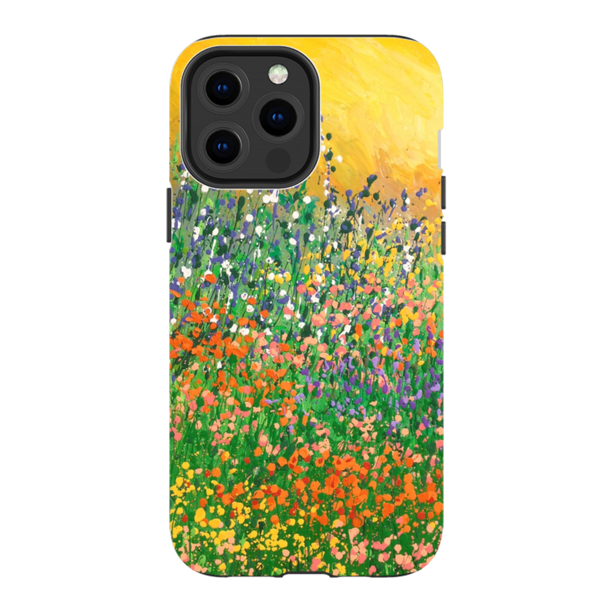 iPhone Tough Case - Sun Garden By Linda Calvert Jacobson