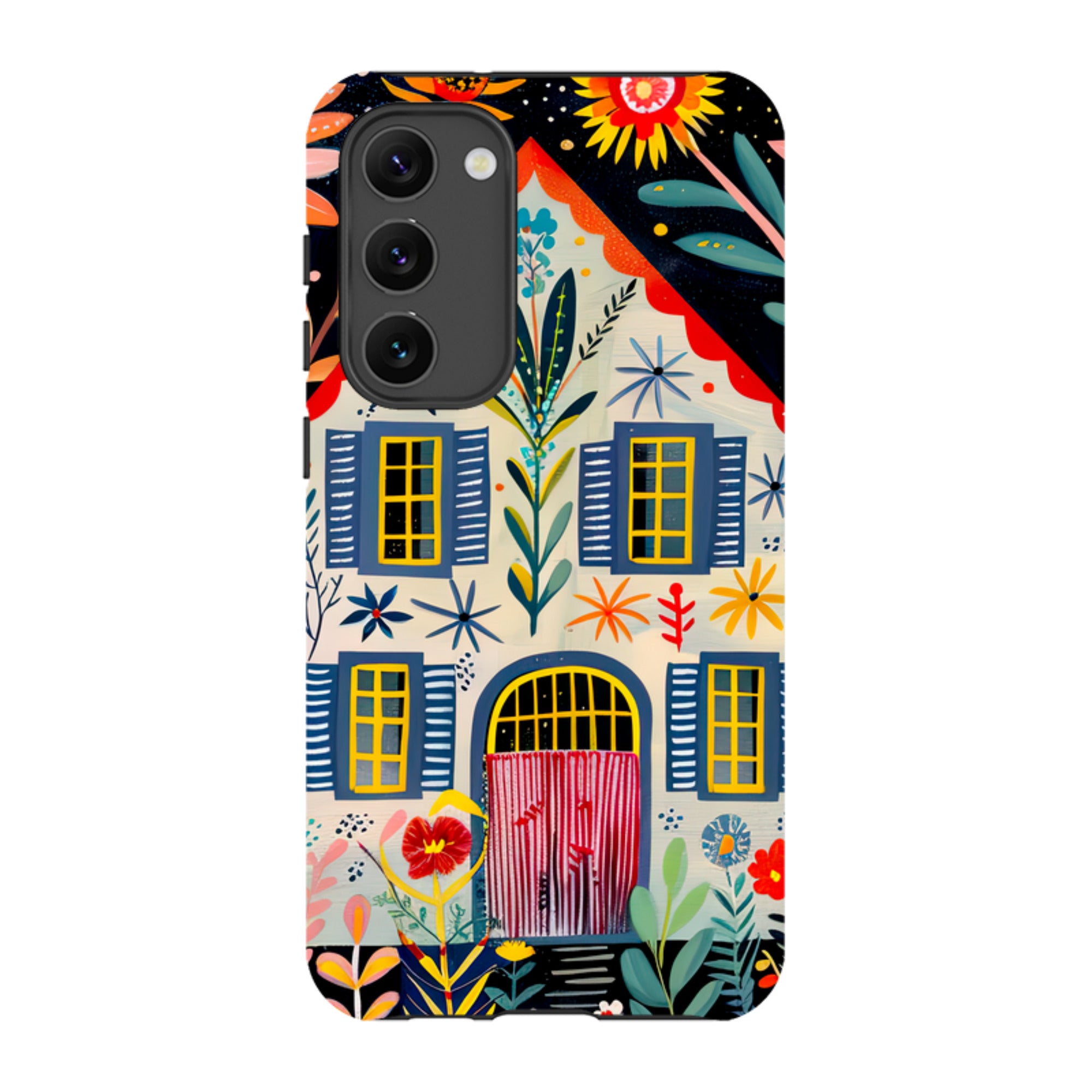 Samsung Tough Case - Folk Art House X