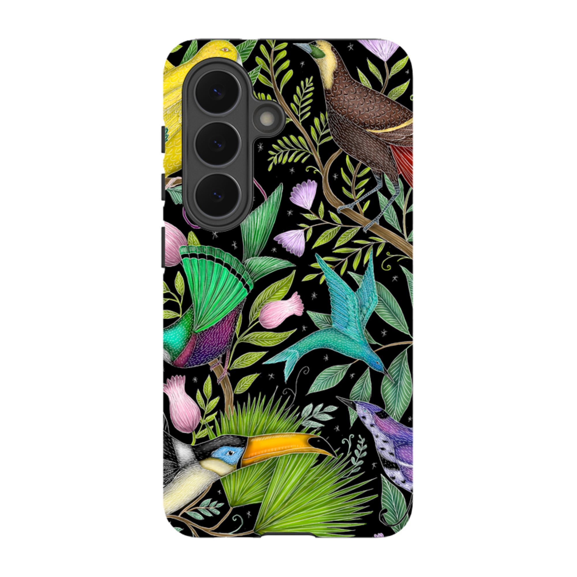 Samsung Tough Case - Exotic Birds By Catherine Rowe