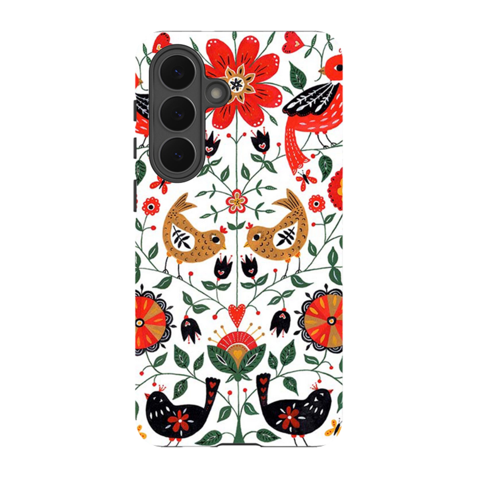 Samsung Tough Case - Birds And Floral By Suzy Taylor