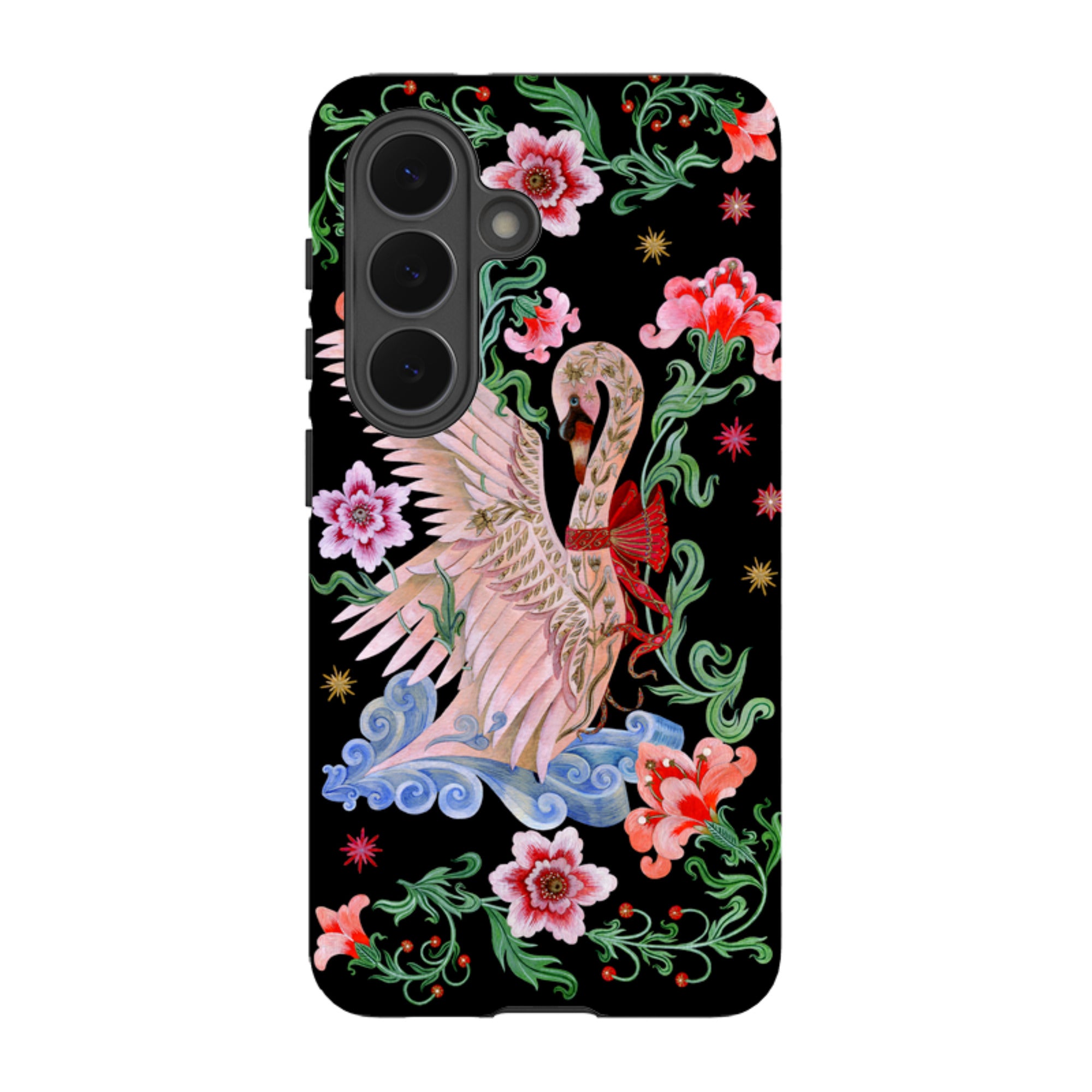 Samsung Tough  Case - Seven Swans A Swimming By Maria Matos
