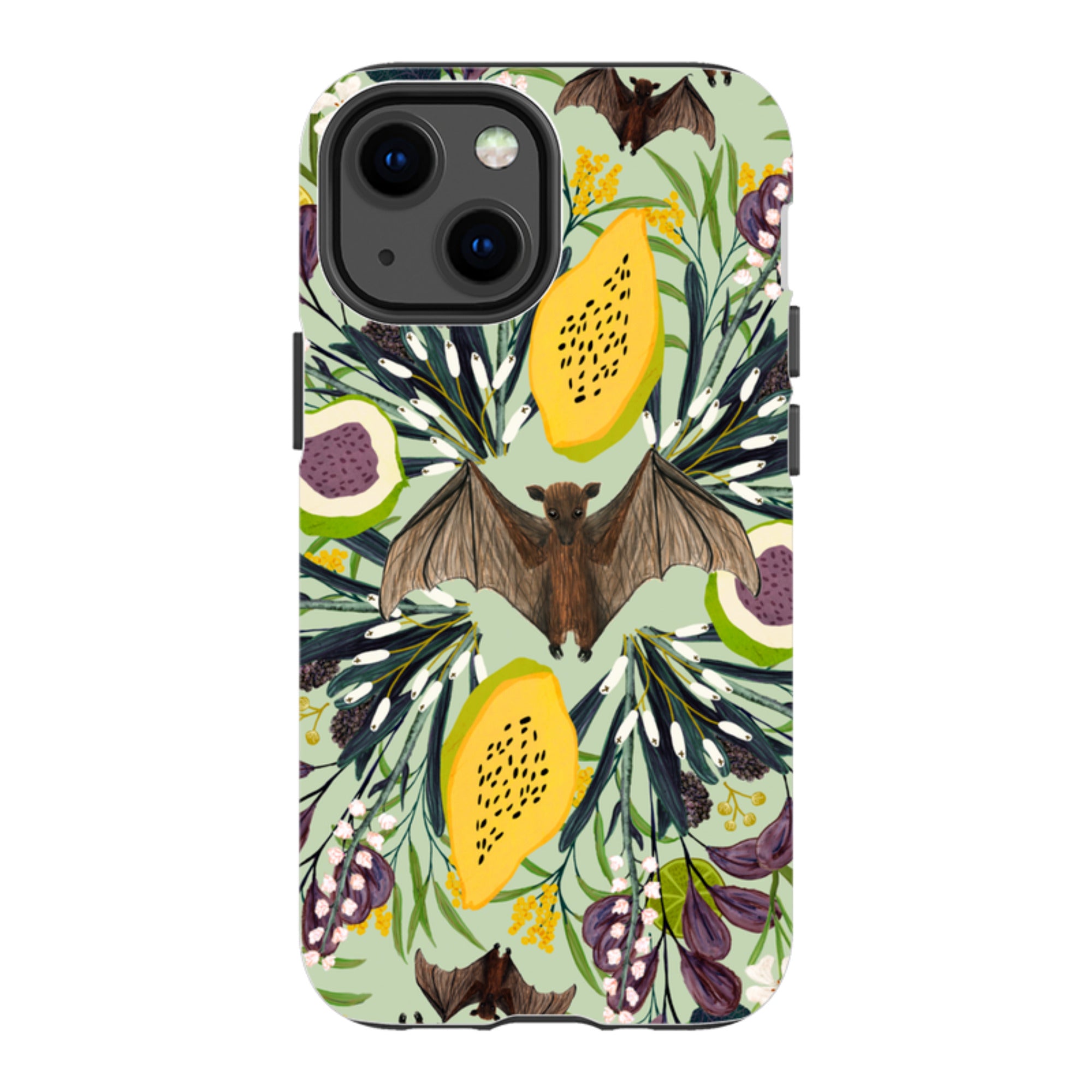 iPhone Tough Case - Bats By Katherine Quinn