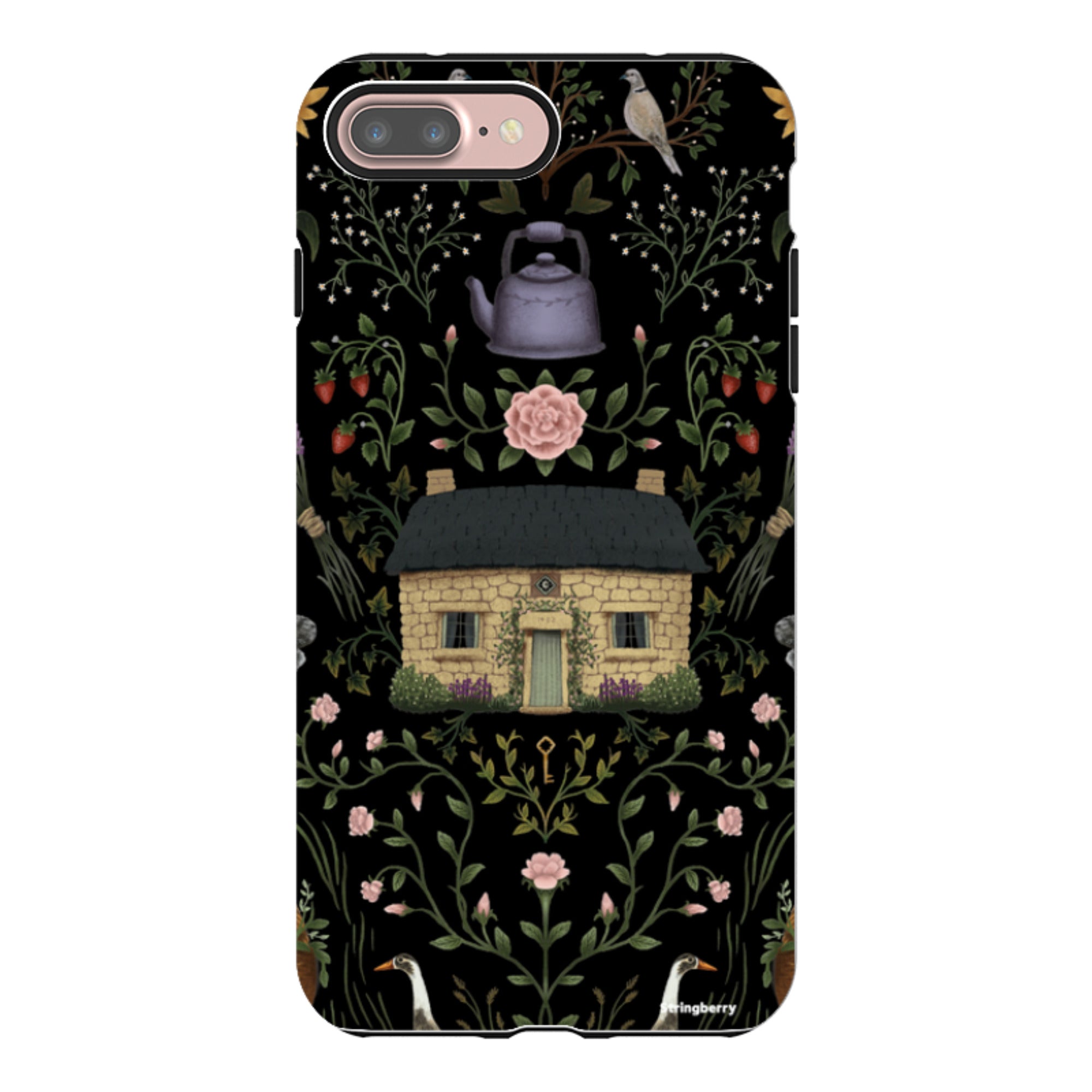iPhone Tough Case - Cottage By Anna Stead