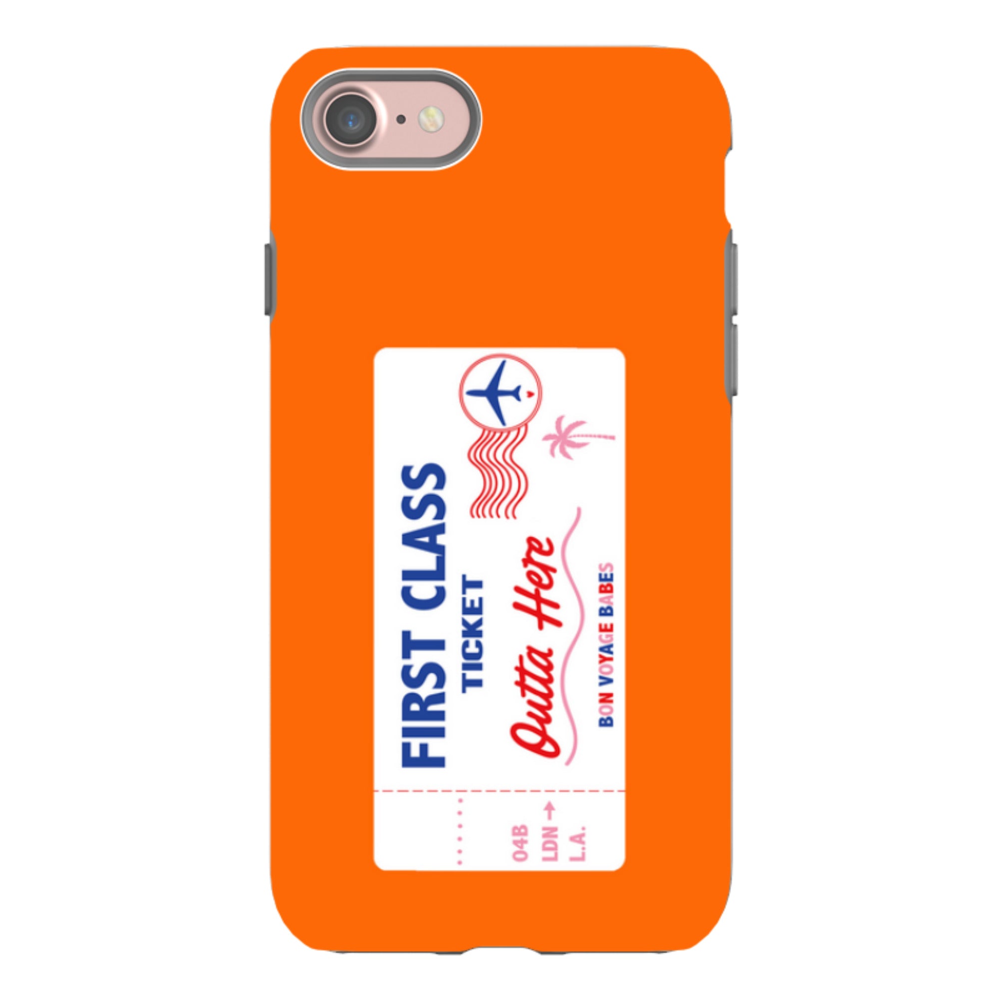 iPhone Tough Case - First Class Orange
