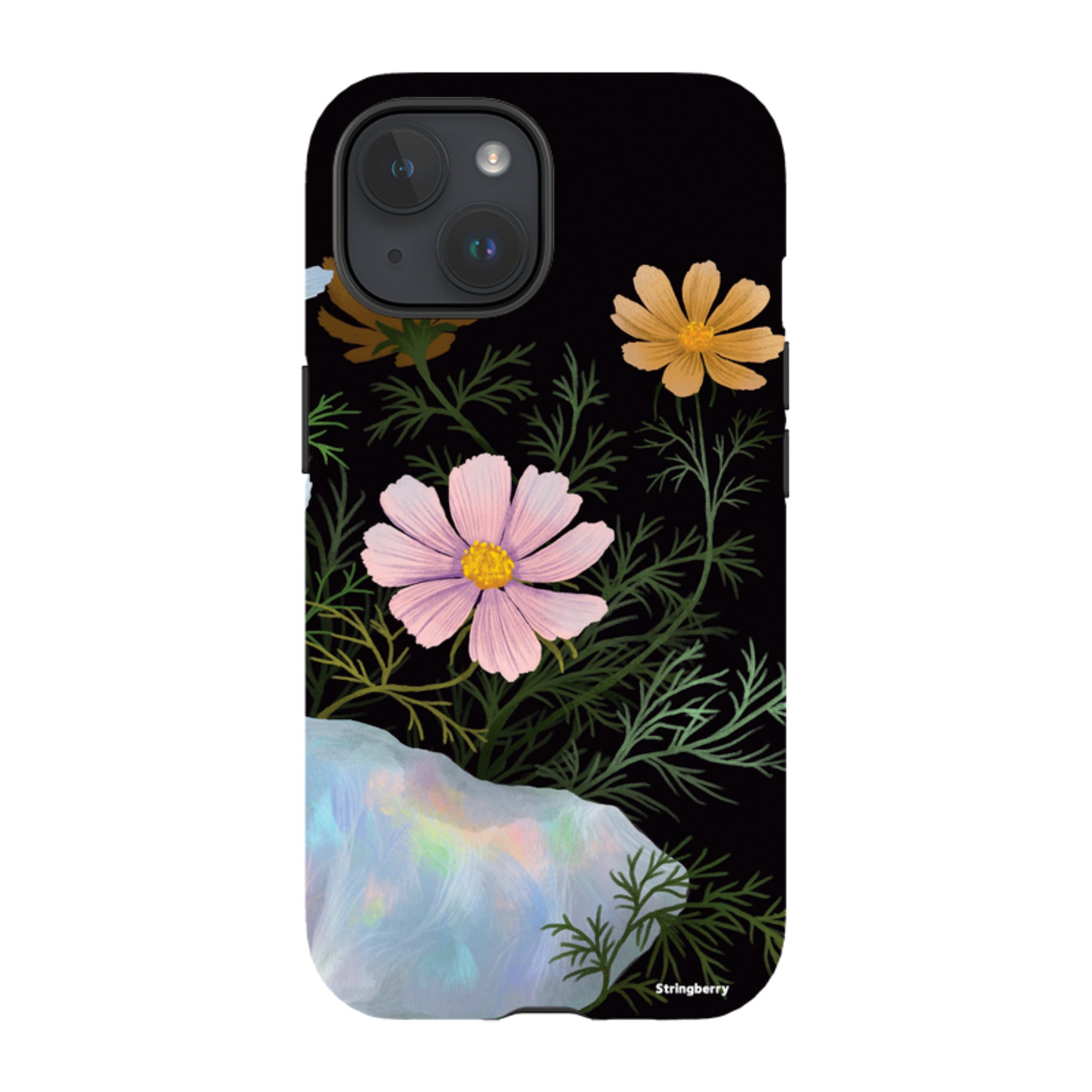 iPhone MagSafe Tough Case - Opal and Cosmos By Anna Stead