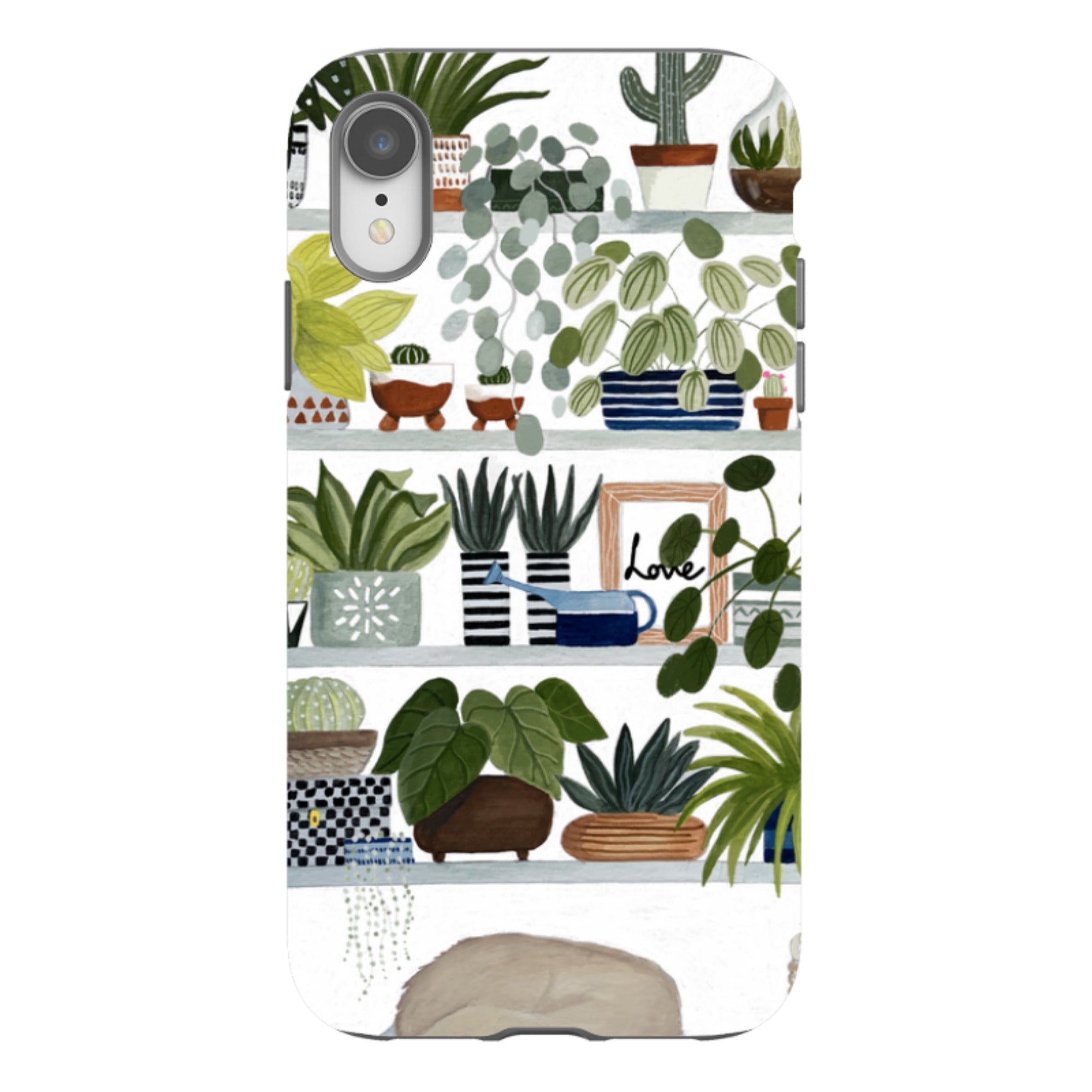 iPhone Tough Case - Plant Shelves By Bex Parkin