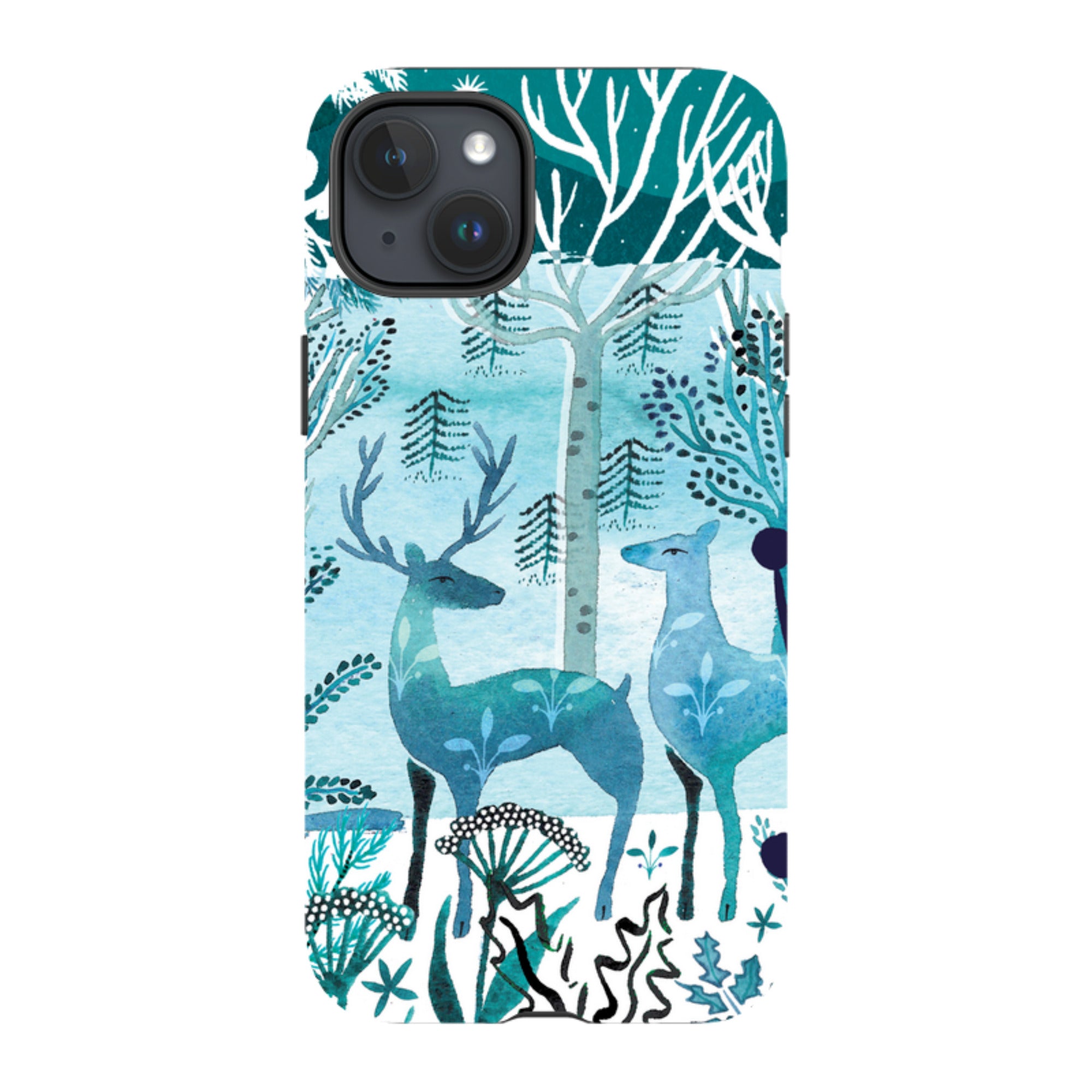 iPhone MagSafe Tough Case - Frosted Branches By Emma Frances Grant