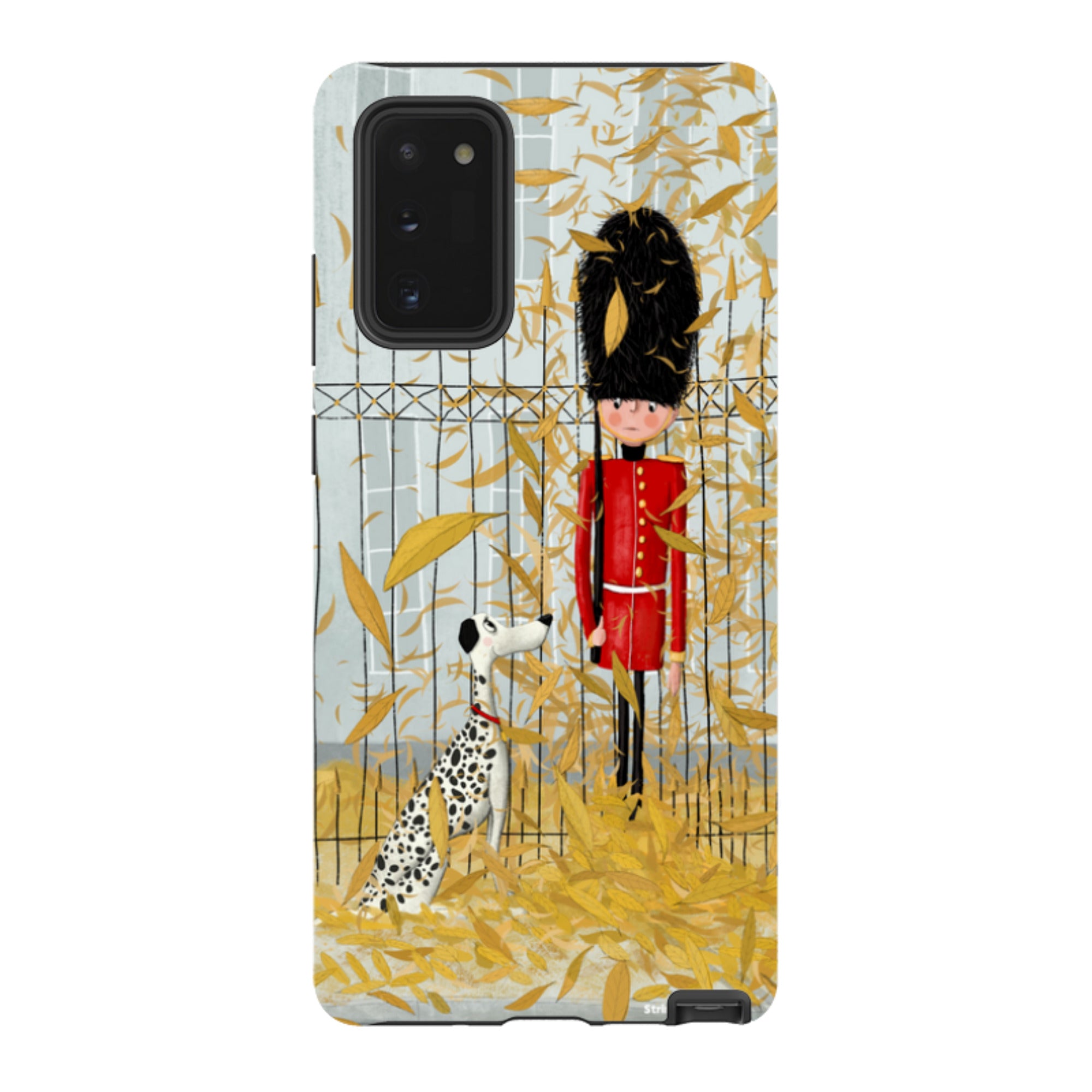 Samsung Tough Case - London In Leaves By Maja Lindberg